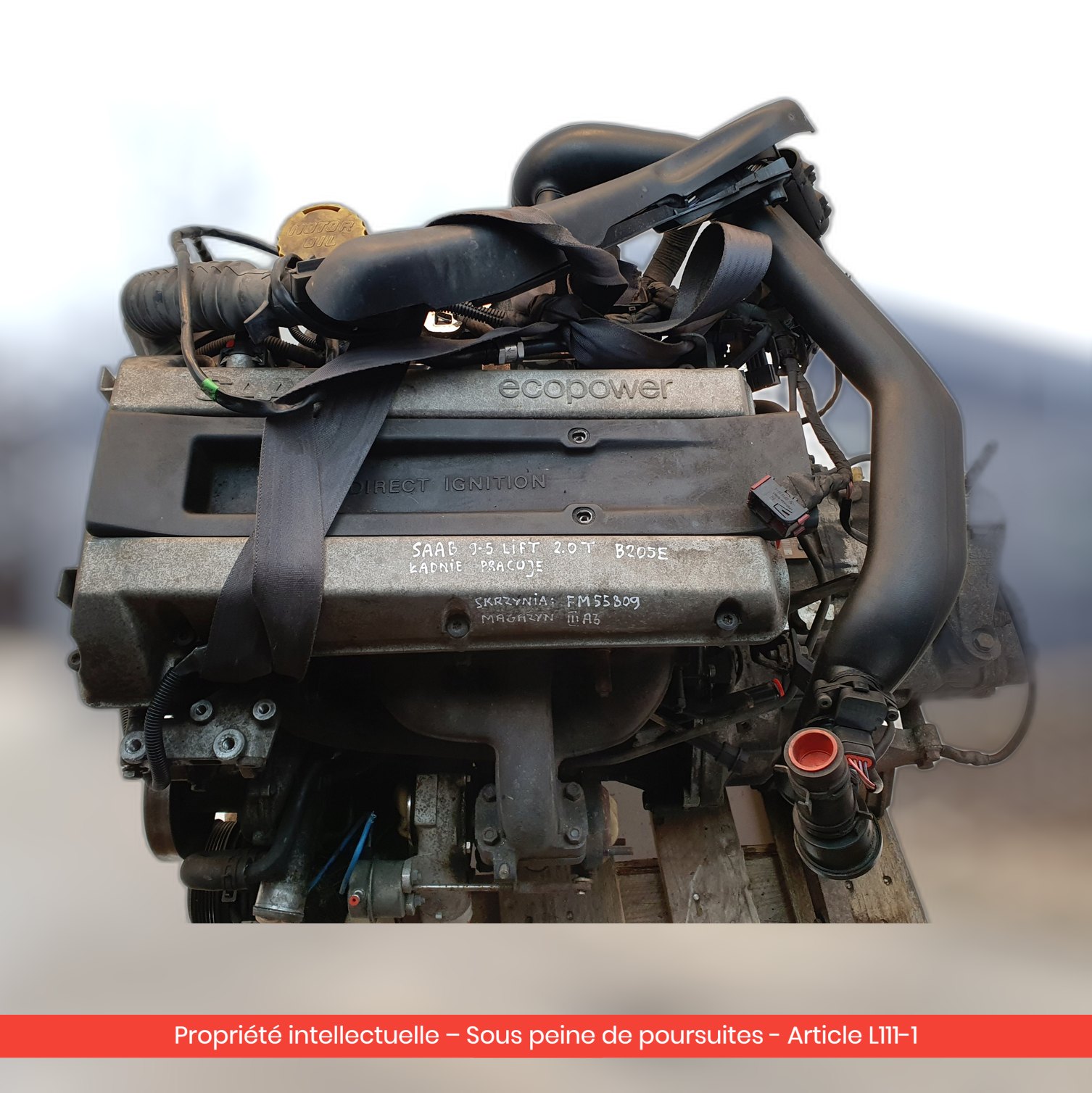 Moteur Saab 9-5 B205E — occasion — vue 3