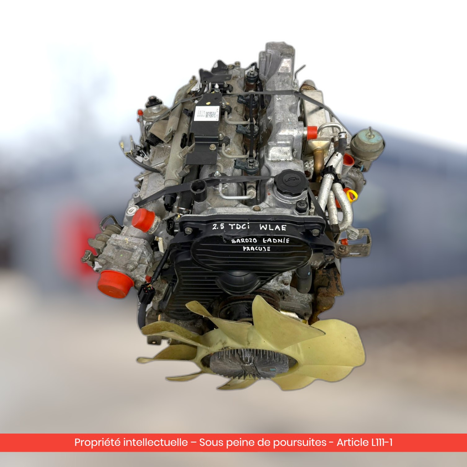 Moteur Ford Ranger / Mazda Bt-50 WL WLAA — occasion — vue 3