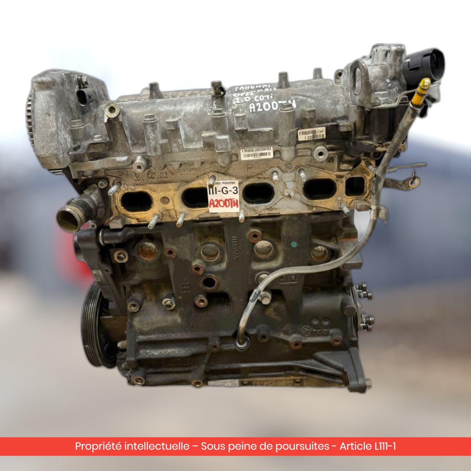 Moteur Opel Insignia A A20DTH — occasion — vue 4