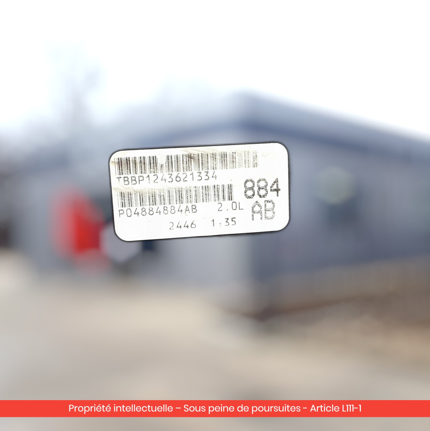 Moteur Dodge ECN — occasion — vue 2