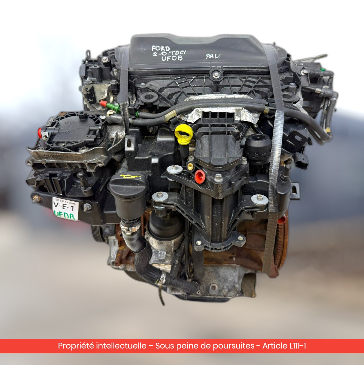 Moteur Ford Focus III MK3 UFDB — occasion — vue 1