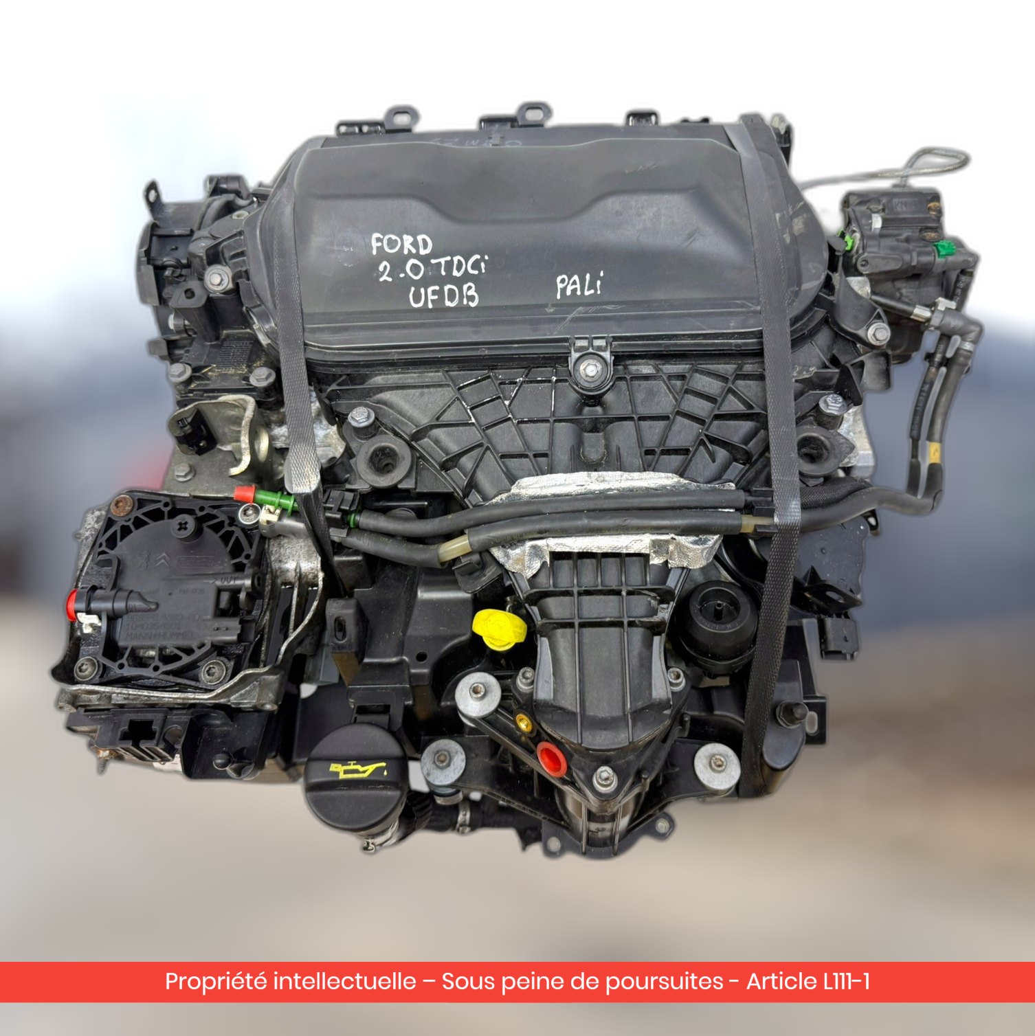 Moteur Ford Focus III MK3 UFDB — occasion — vue 3