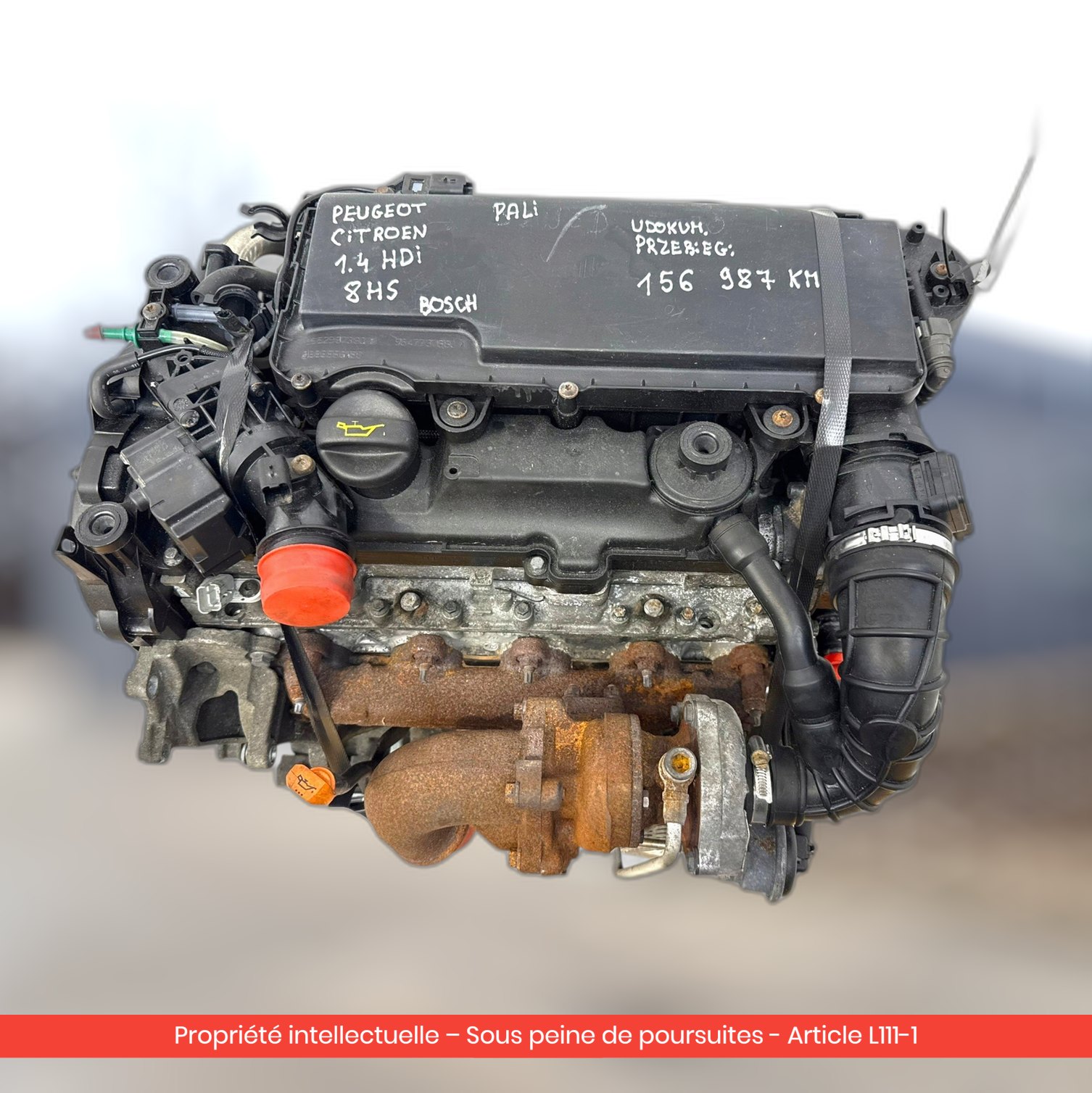 Moteur Citroën Nemo / Peugeot Bipper 8HS — occasion — vue 4
