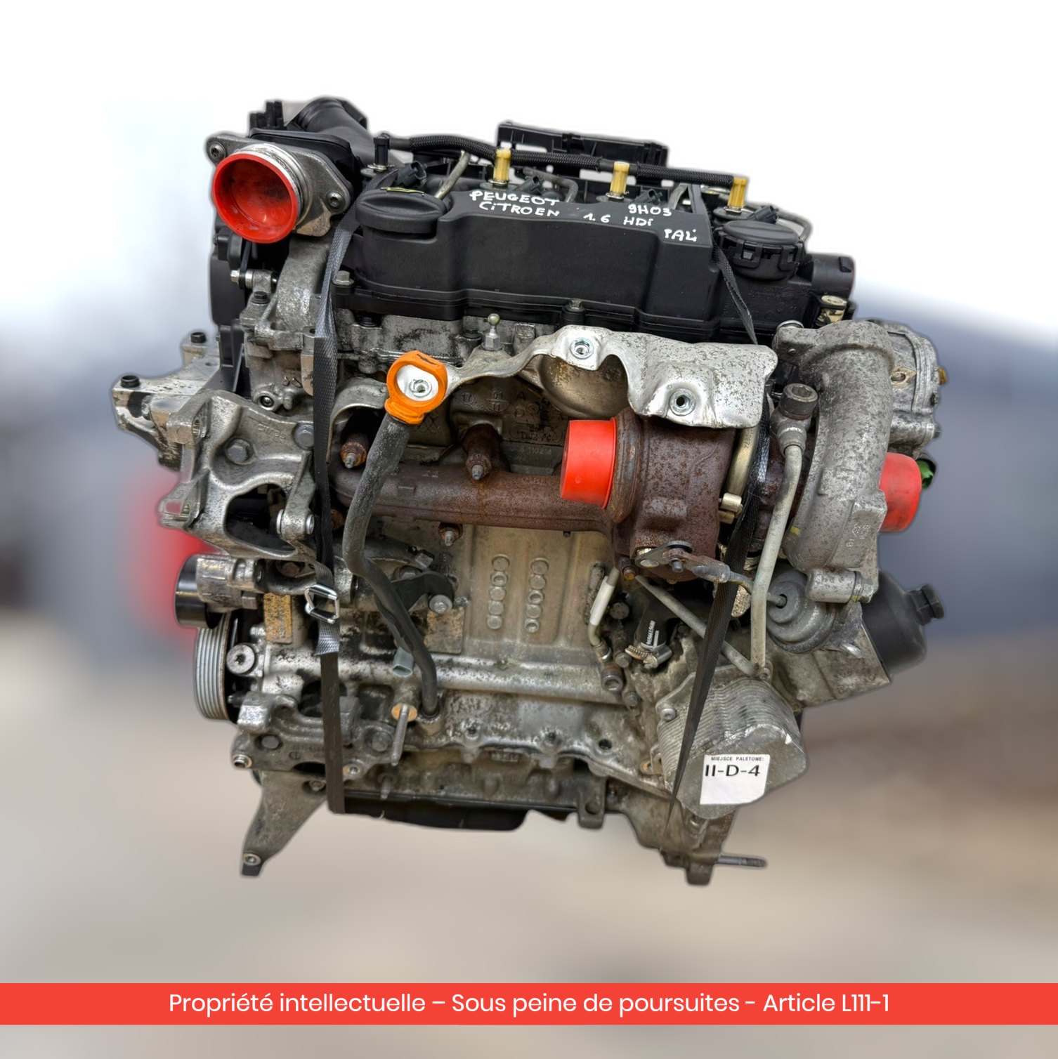 Moteur Citroën Berlingo III / Peugeot Partner III 9HT 9H03 — occasion — vue 1