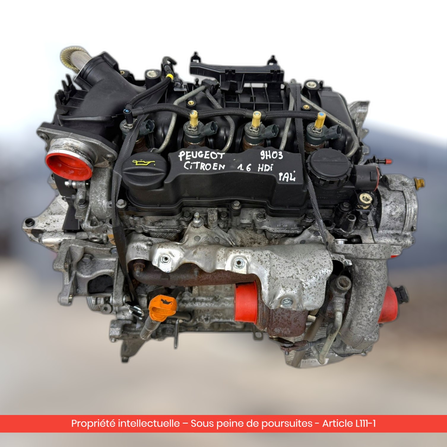 Moteur Citroën Berlingo III / Peugeot Partner III 9HT 9H03 — occasion — vue 3