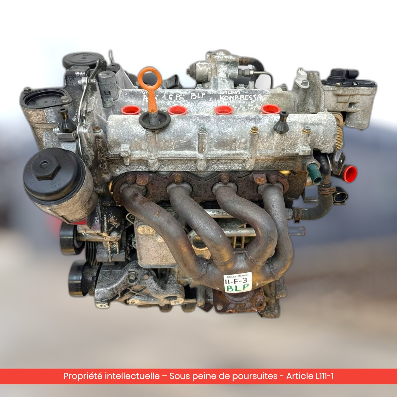 Moteur Audi A3 II 8P / Volkswagen Touran BLP — occasion — vue 1