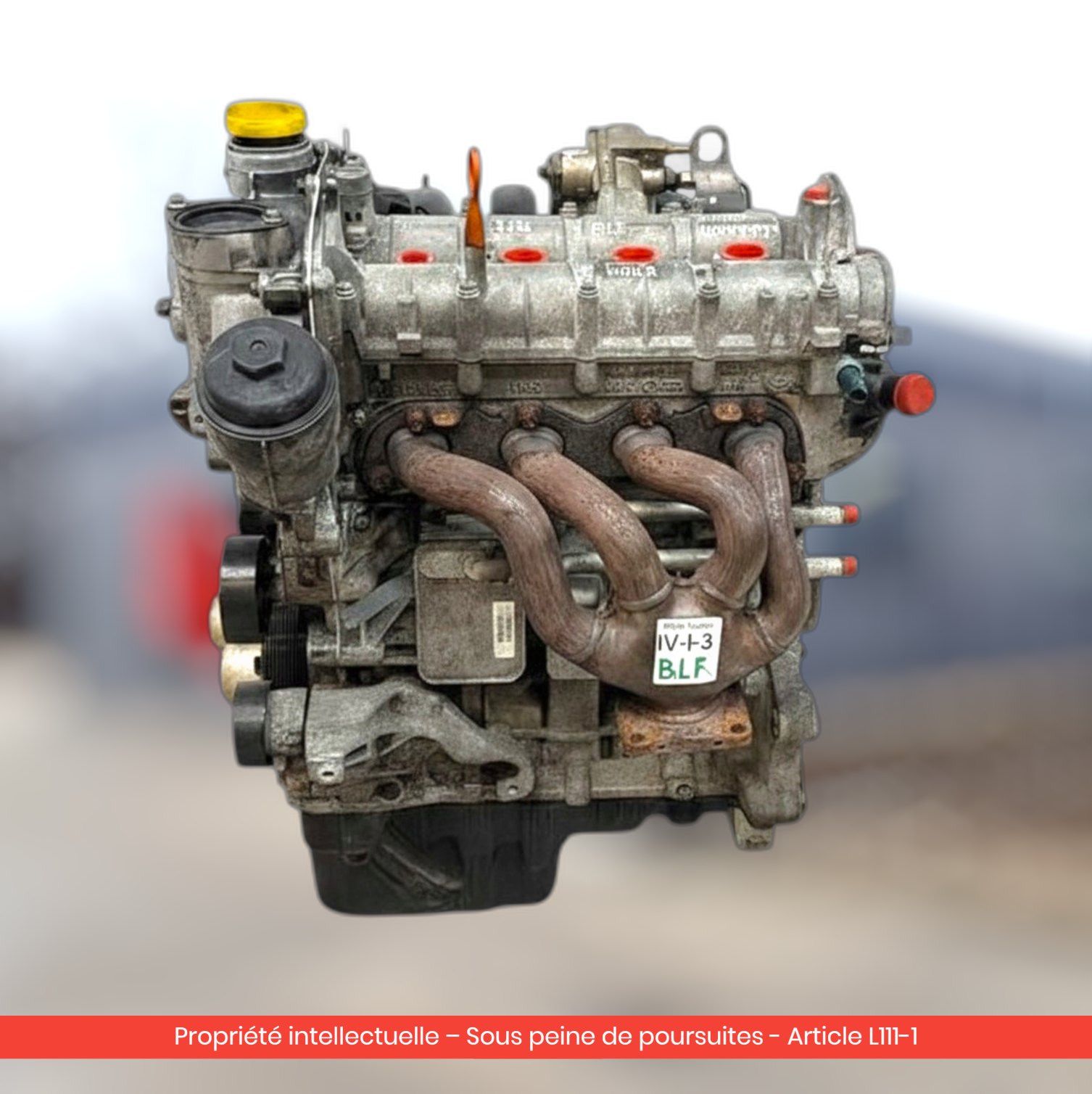 Moteur Audi A3 II 8P / Škoda Octavia II BLF — occasion — vue 1