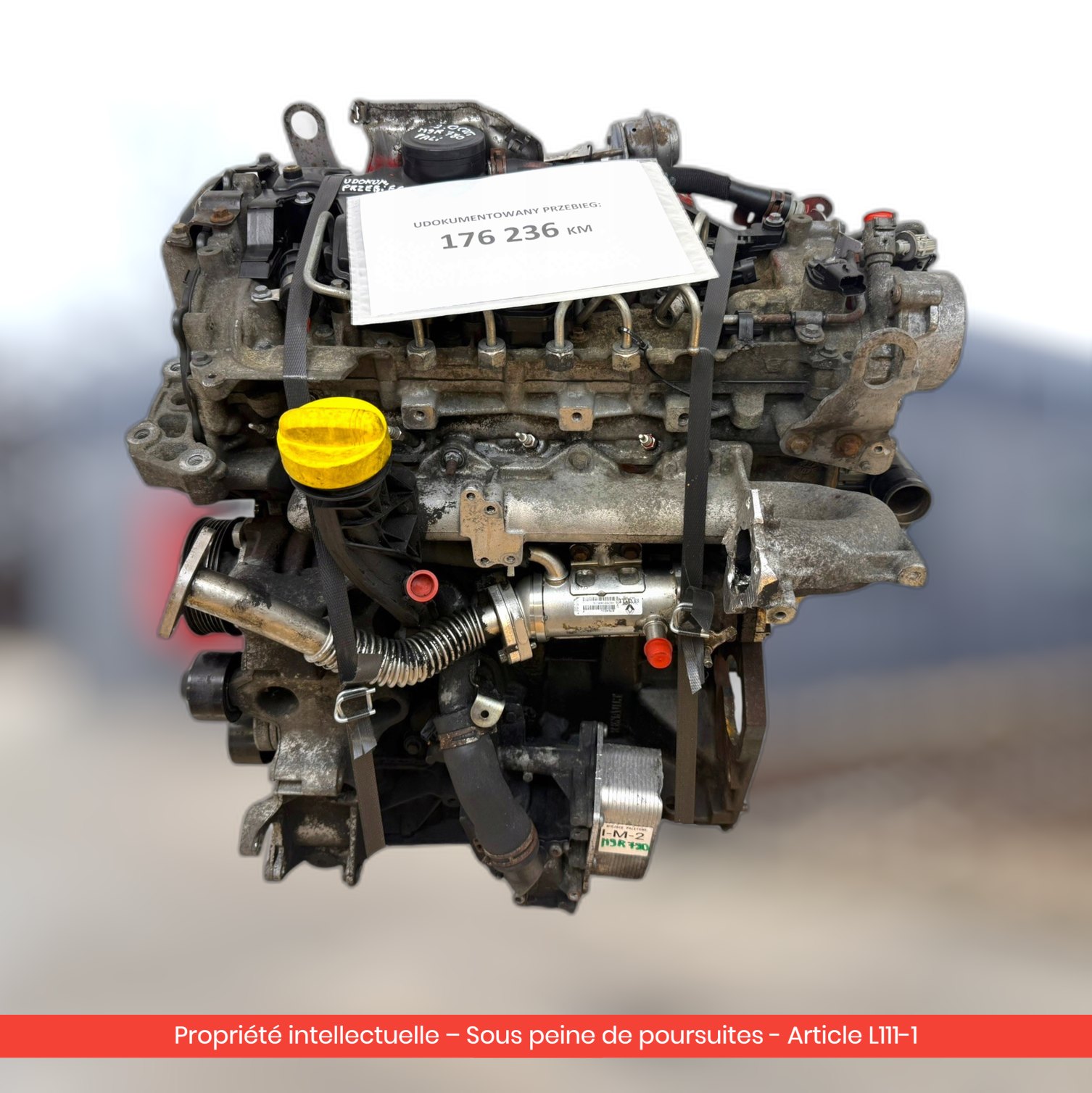 Moteur Renault Trafic / Nissan Primastar M9R780 M9RE780 — occasion — vue 1