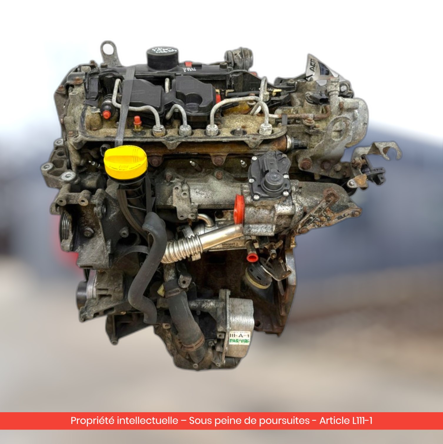 Moteur Opel Vivaro / Renault Trafic / Nissan Primastar M9R780 — occasion — vue 1