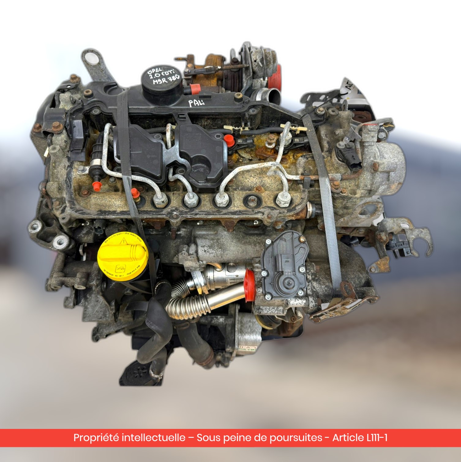 Moteur Opel Vivaro / Renault Trafic / Nissan Primastar M9R780 — occasion — vue 3