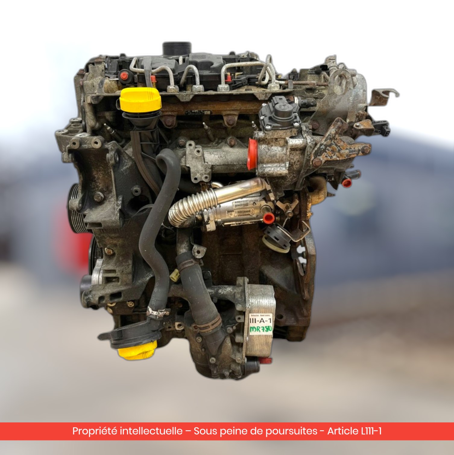 Moteur Opel Vivaro / Renault Trafic / Nissan Primastar M9R780 — occasion — vue 4