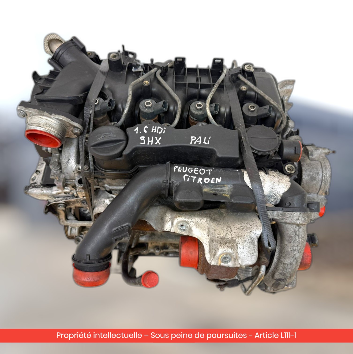 Moteur Peugeot 207 307 308 9HX — occasion — vue 4
