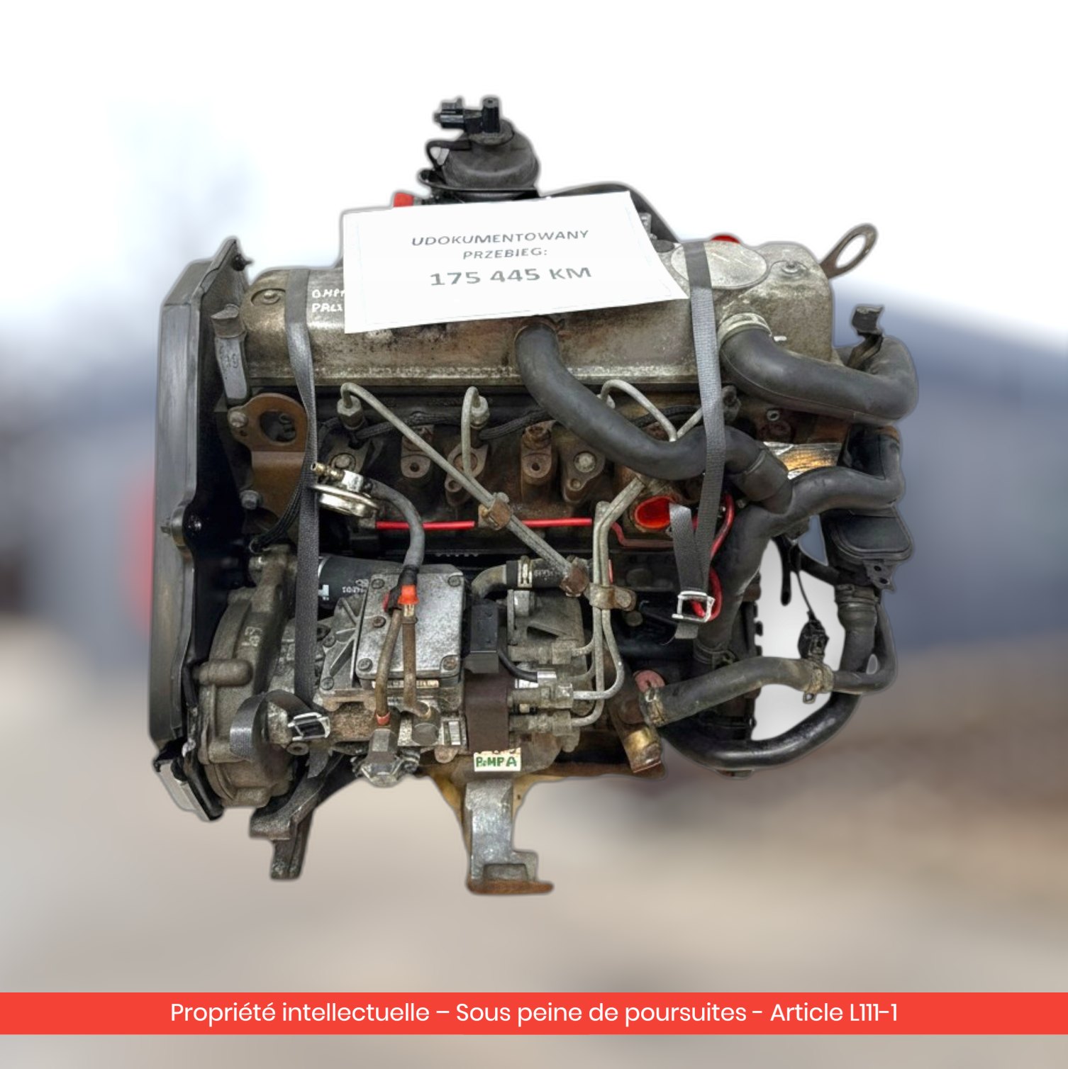 Moteur Ford Transit BHPA — occasion — vue 1