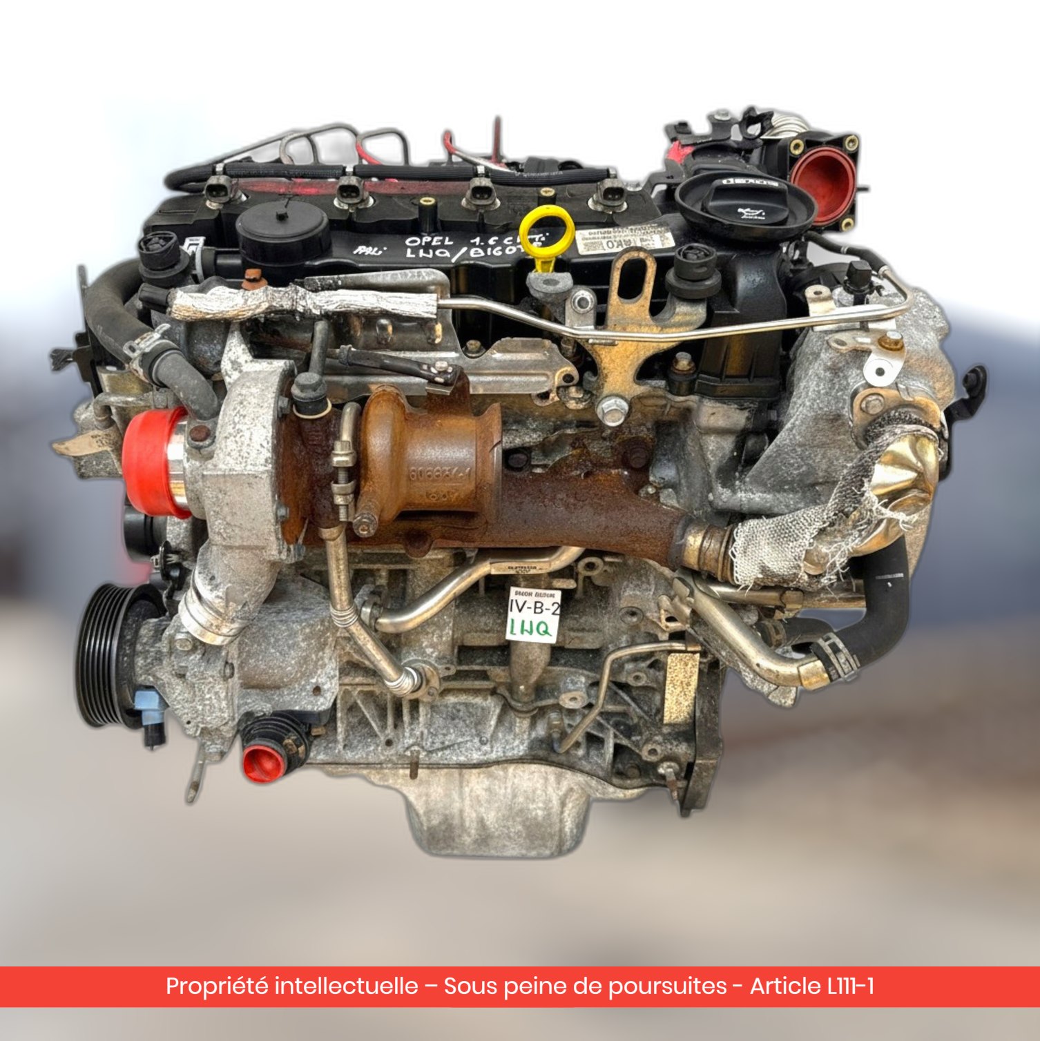Moteur Opel Insignia B B16DTH — occasion — vue 1