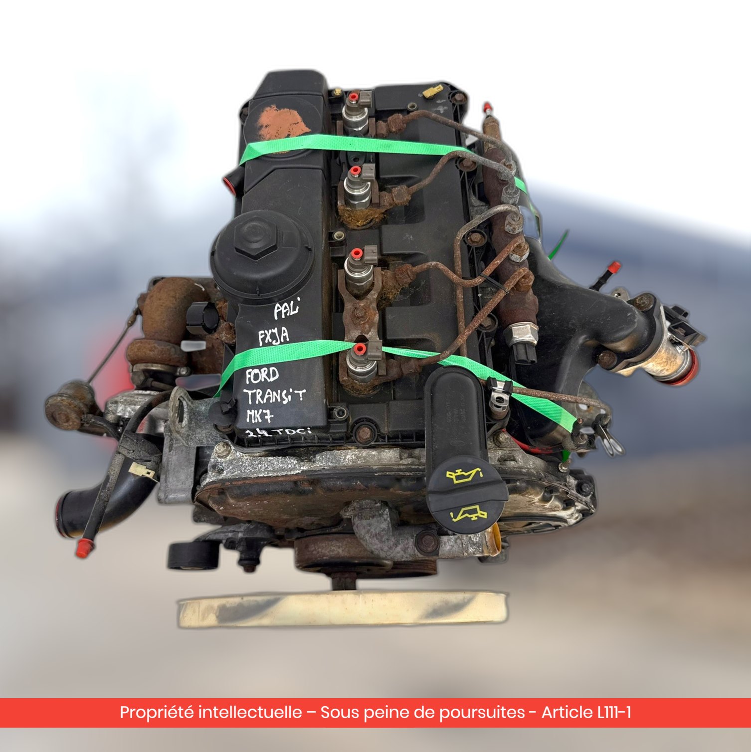 Moteur Ford Transit VII MK7 JXFA — occasion — vue 2