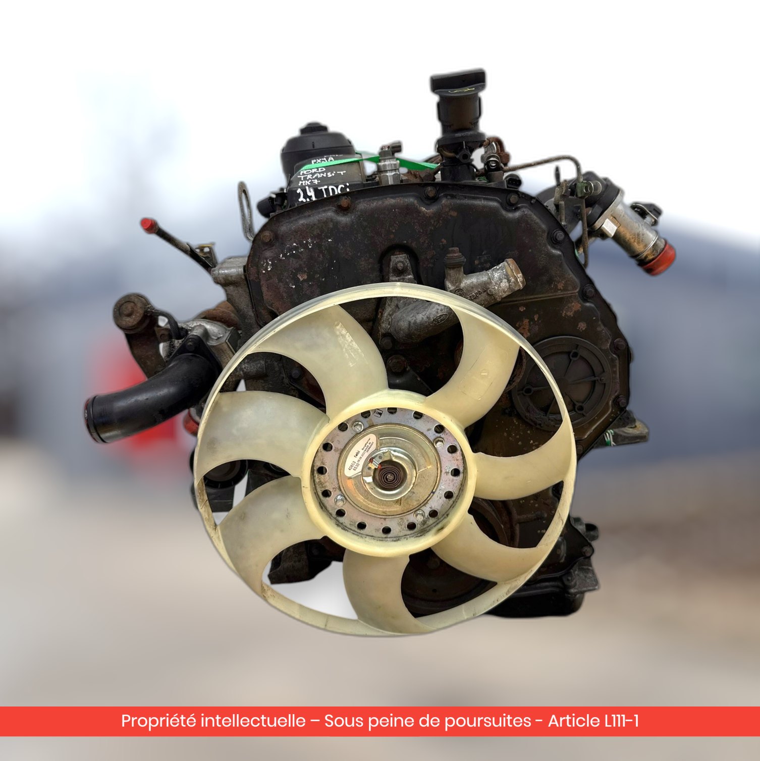 Moteur Ford Transit VII MK7 JXFA — occasion — vue 3