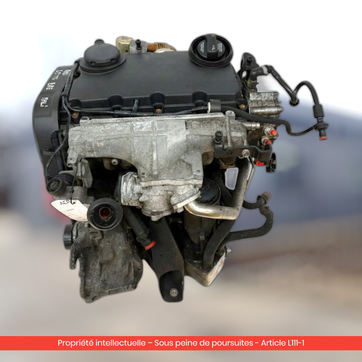 Moteur Audi A4 B7 A6 C6 BRE — occasion — vue 4