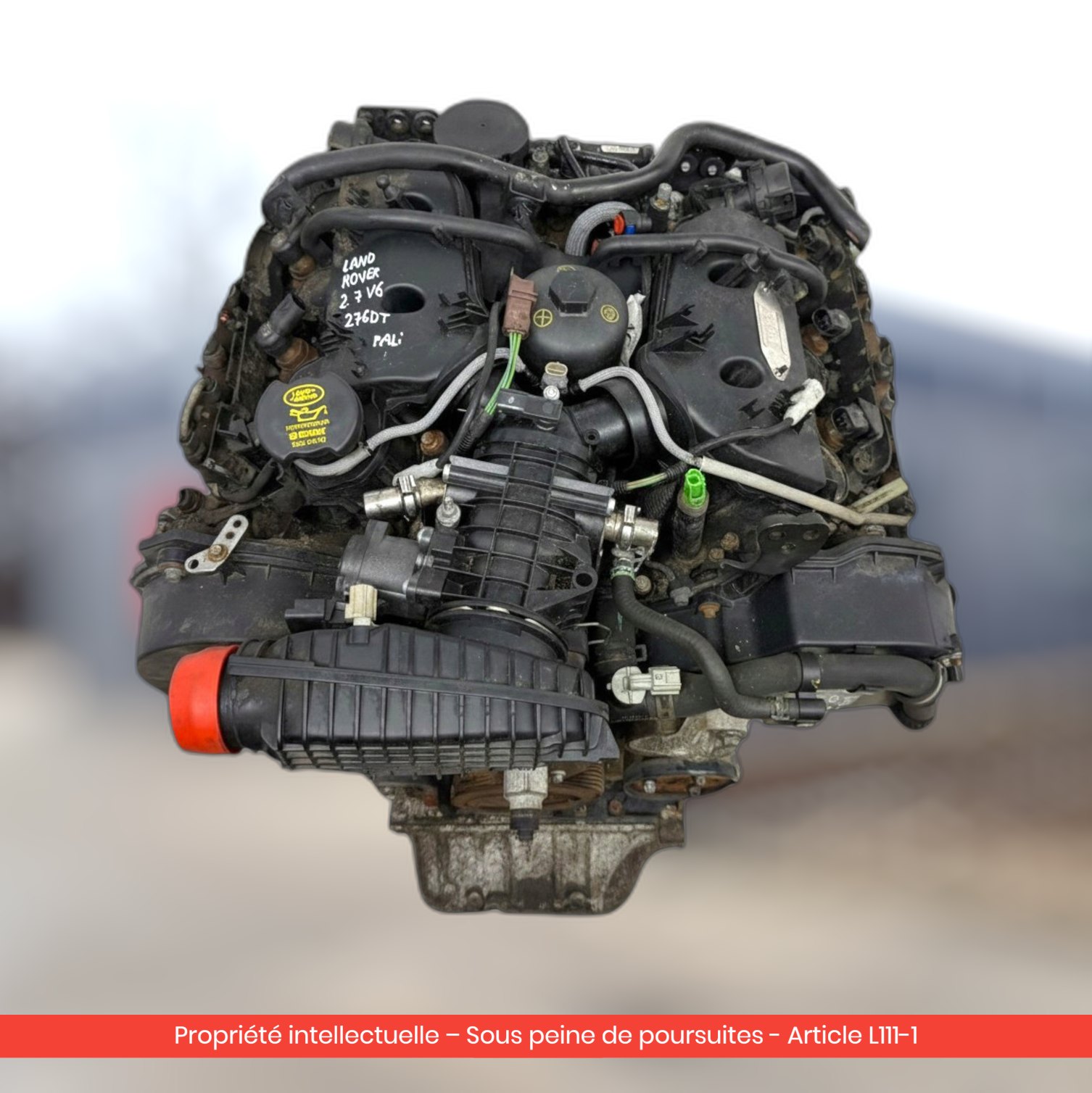 Moteur Land Rover Range / Rover Sport L320 276DT — occasion — vue 3