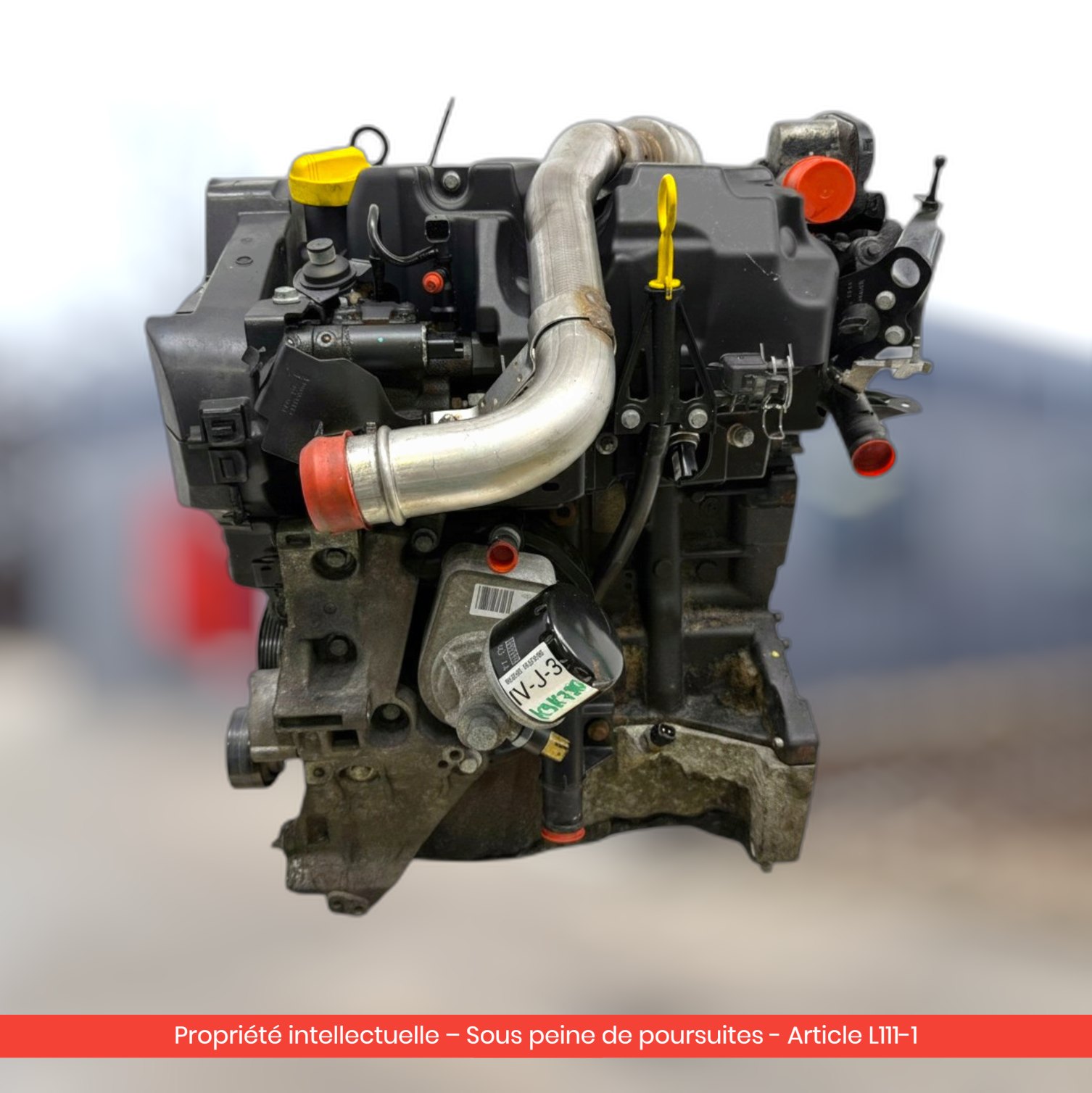 Moteur Renault Laguna III K9K780 — occasion — vue 4