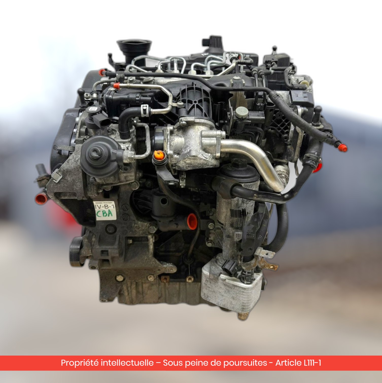 Moteur Volkswagen Golf VI EOS / Audi A3 II 8P CBA — occasion — vue 4