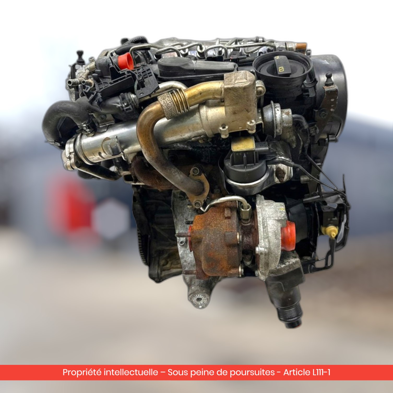 Moteur Audi A4 B8 Q5 8R A5 8T / Seat Exeo CAG — occasion — vue 4
