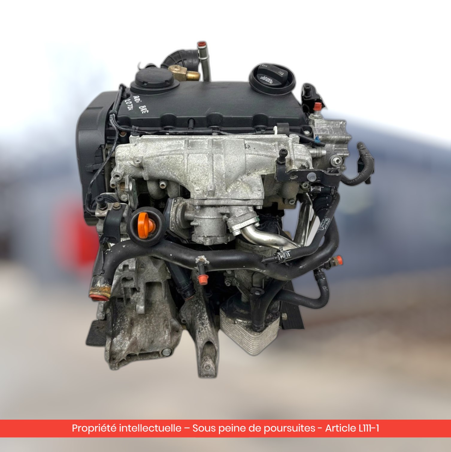 Moteur Audi A4 B7 A6 C6 BRE — occasion — vue 1