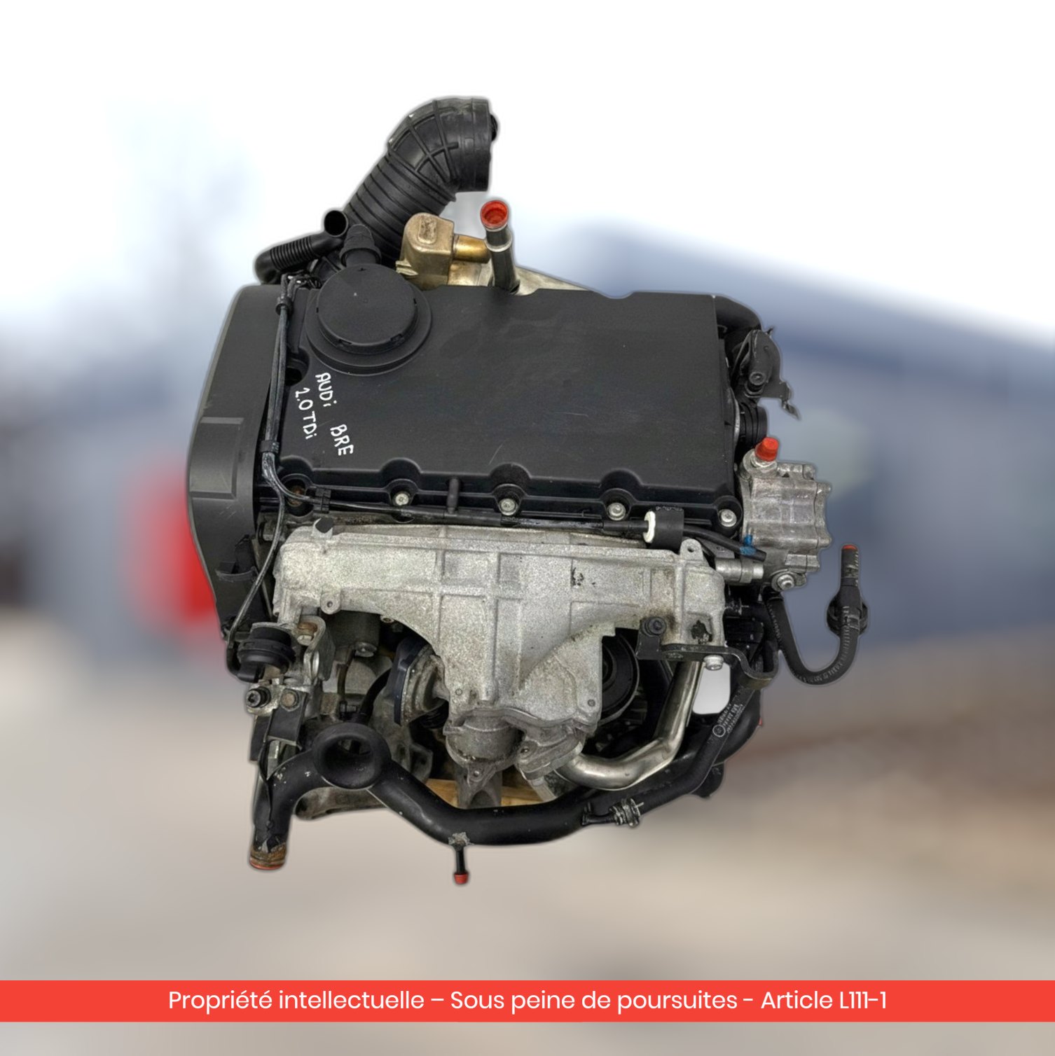 Moteur Audi A4 B7 A6 C6 BRE — occasion — vue 3