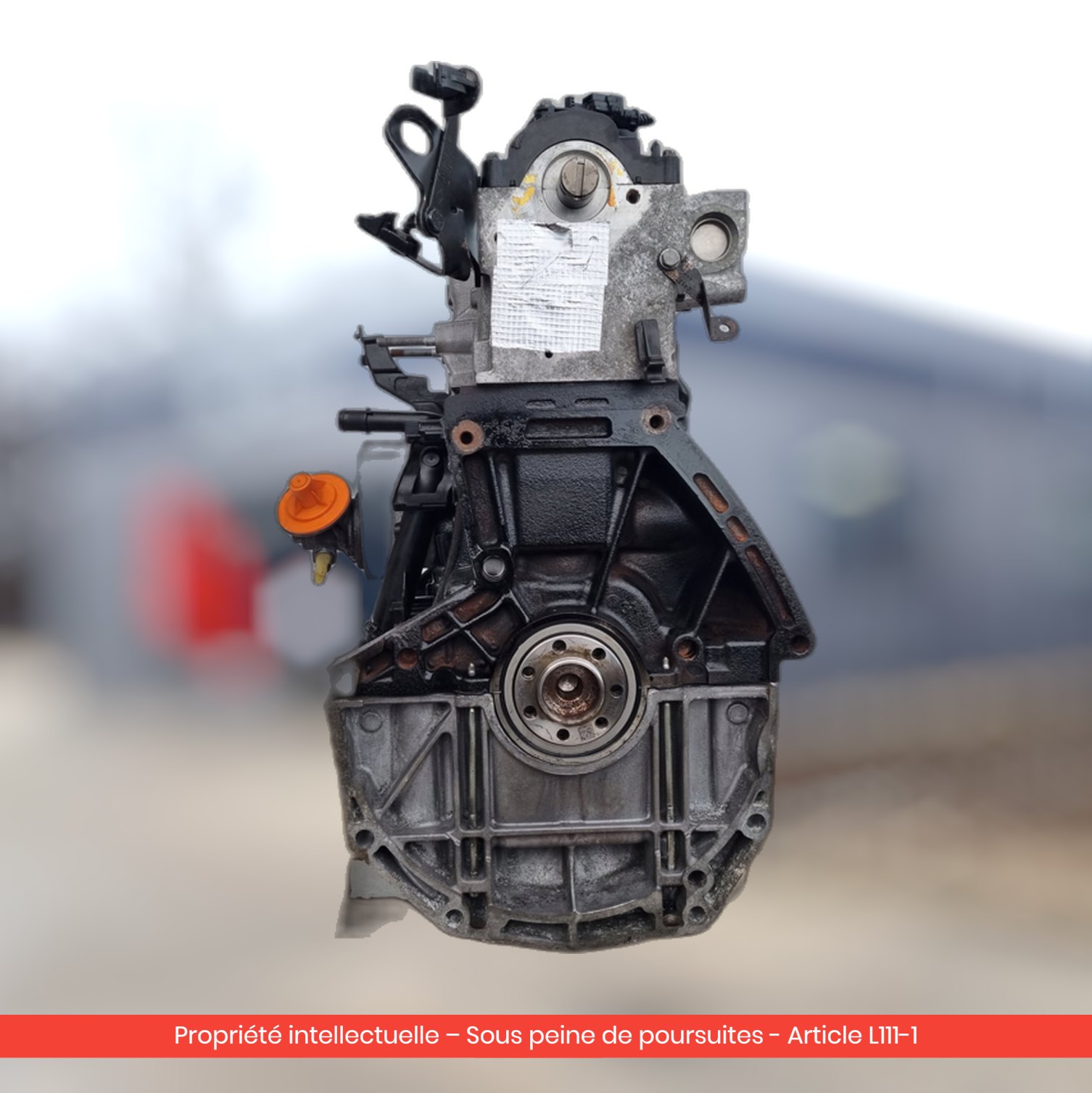 Moteur Renault Megane III K9K834 K9KH834 — occasion — vue 1