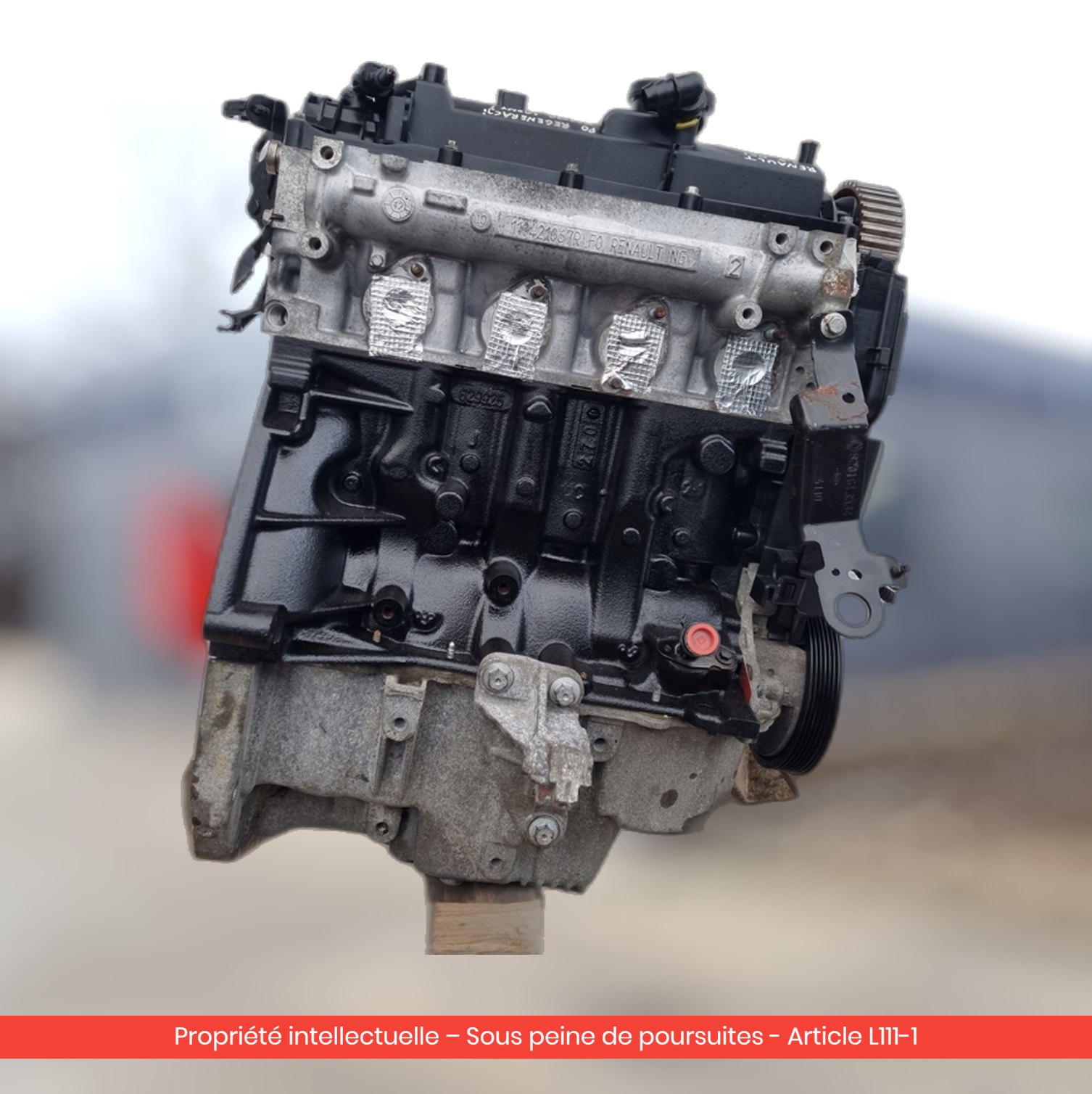 Moteur Renault Megane III K9K834 K9KH834 — occasion — vue 2