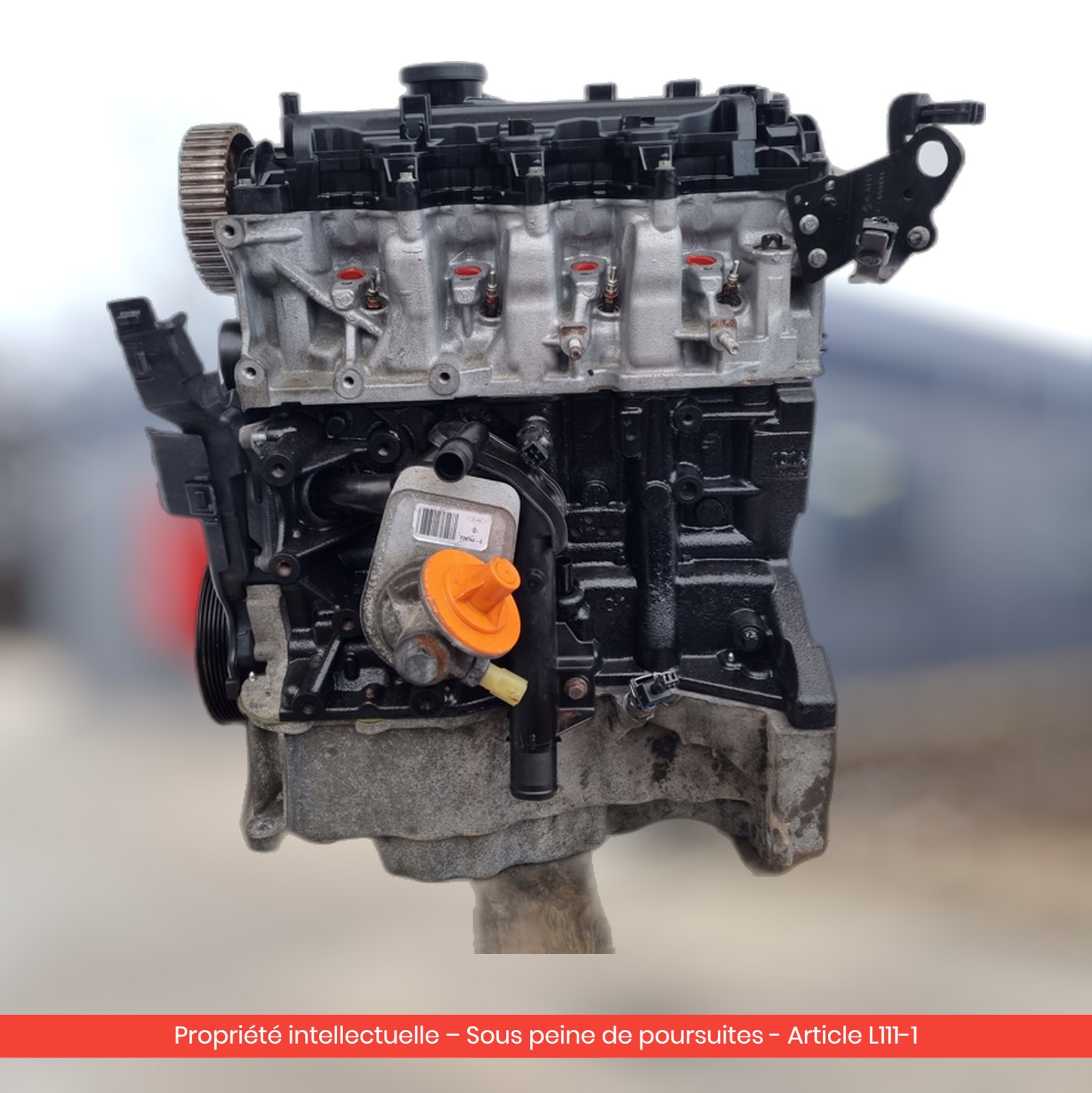 Moteur Renault Megane III K9K834 K9KH834 — occasion — vue 3