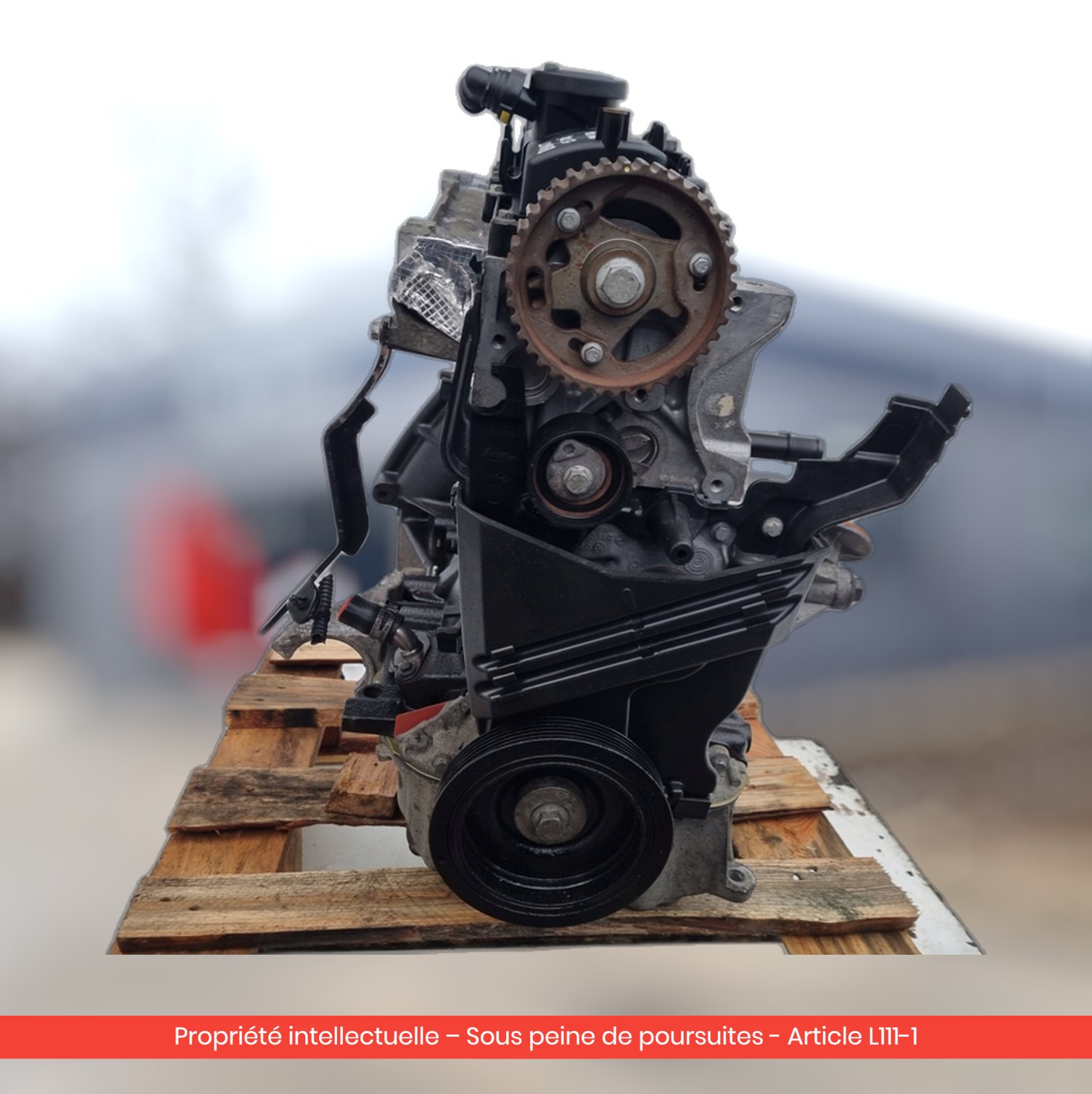 Moteur Renault Megane III K9K834 K9KH834 — occasion — vue 4