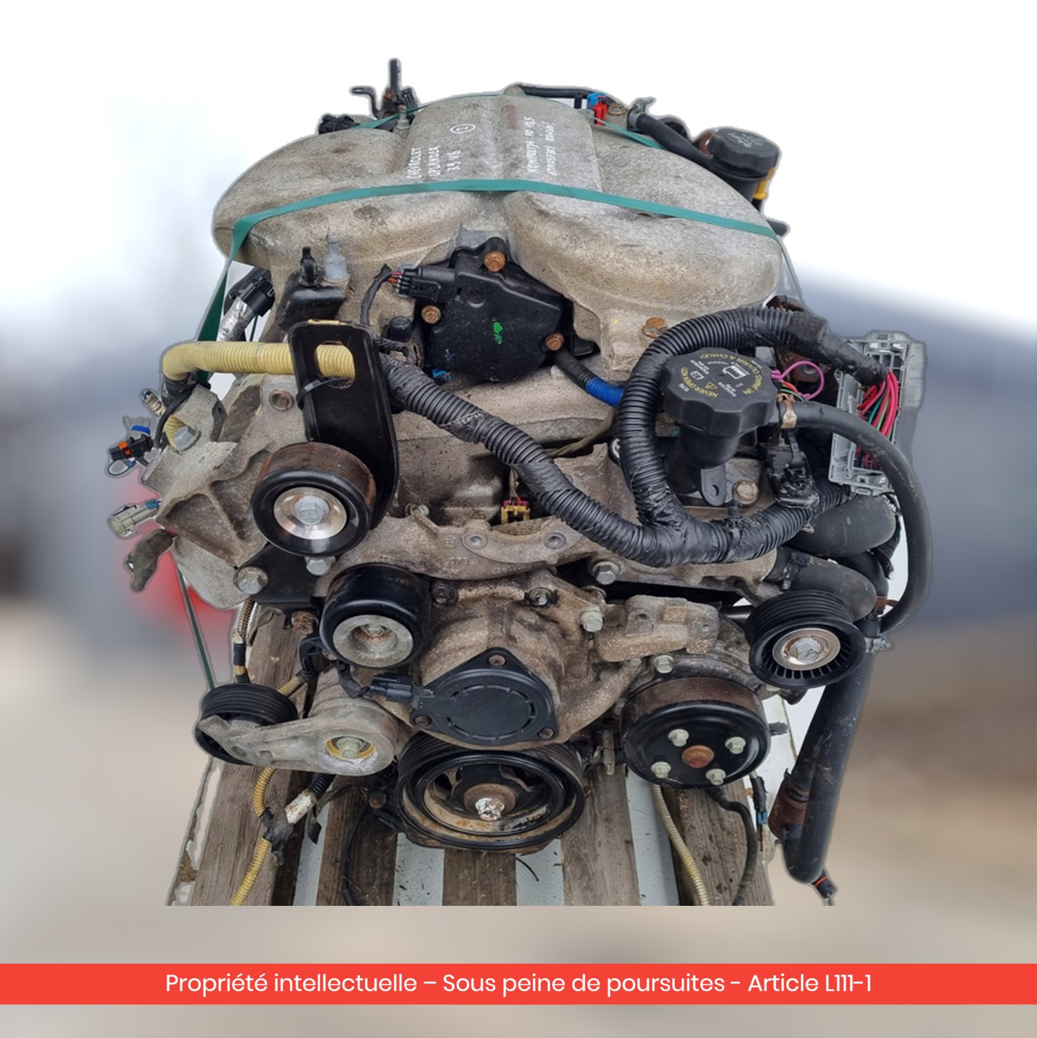 Moteur Chevrolet Uplander V6 LGD LZ9 — occasion — vue 4