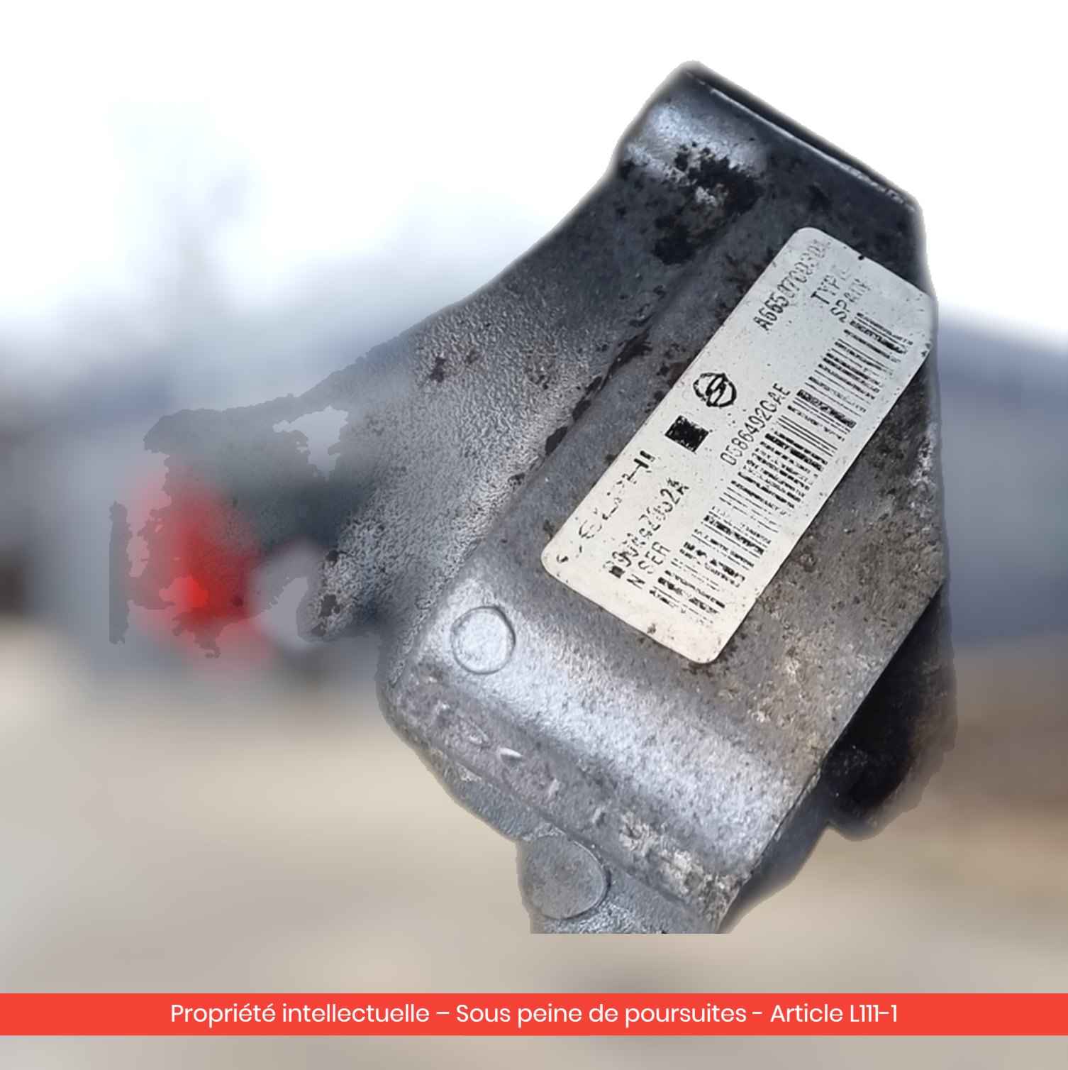 Moteur SsangYong 664950 — occasion — vue 1