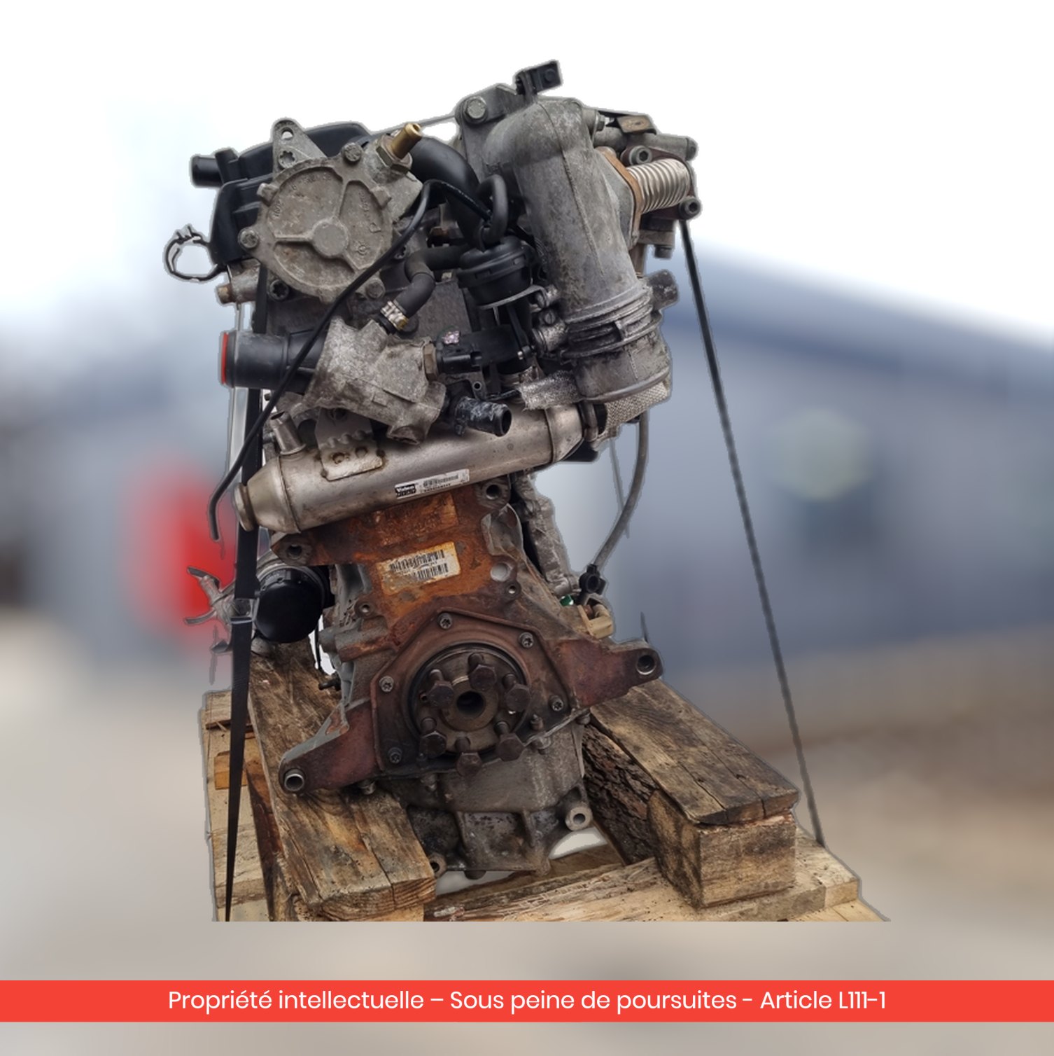 Moteur Fiat Stilo JTD 192A1000 — occasion — vue 1