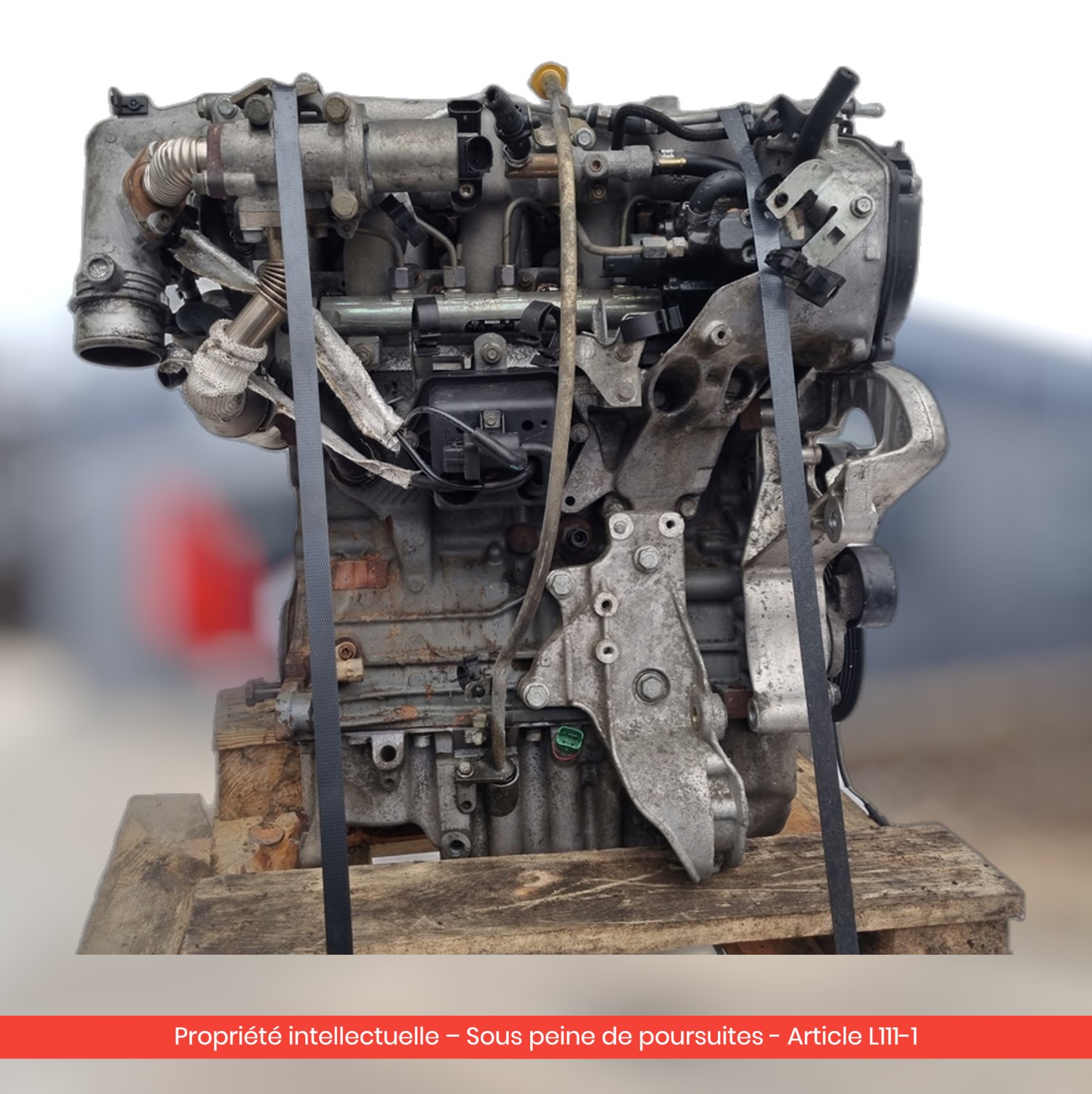 Moteur Fiat Stilo JTD 192A1000 — occasion — vue 2