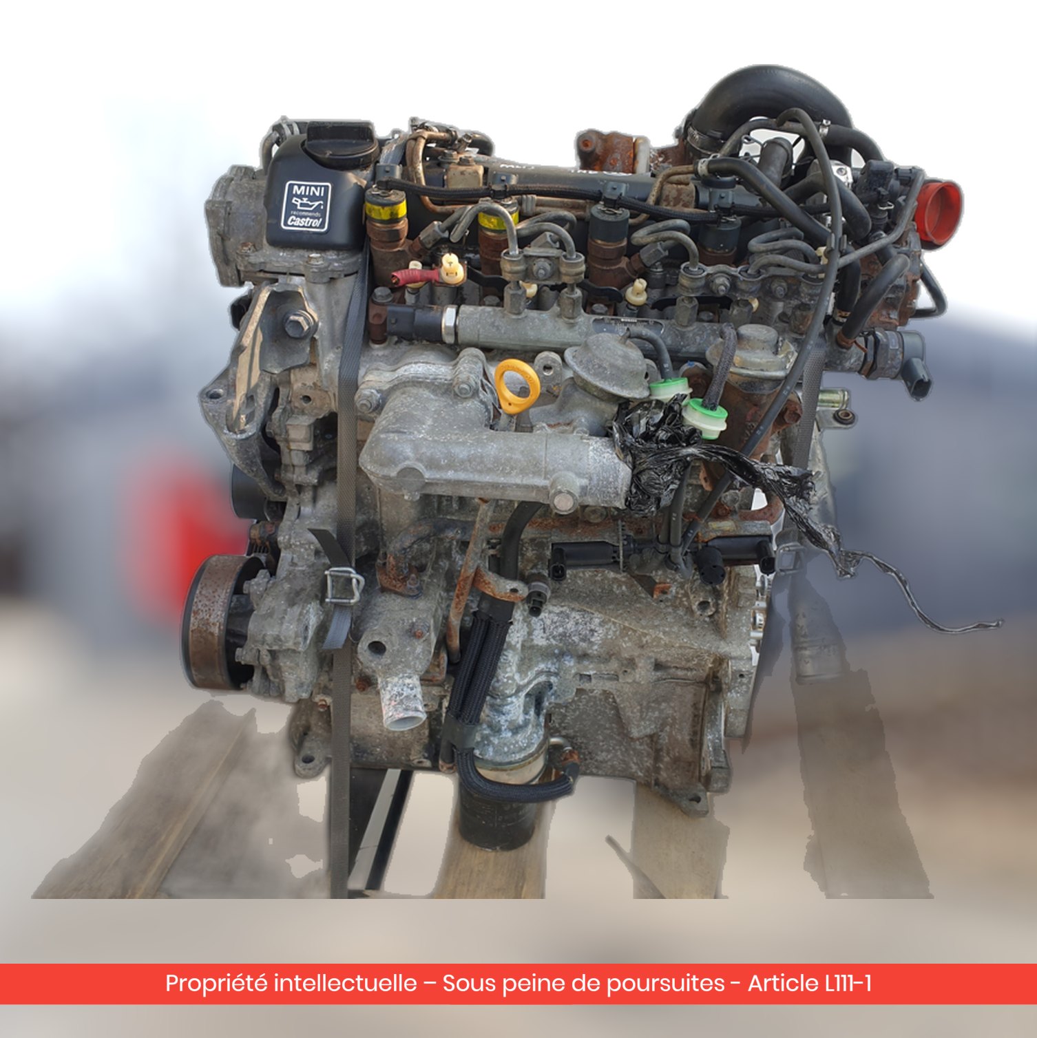 Moteur Mini ONE R50 R53 D 1ND — occasion — vue 3
