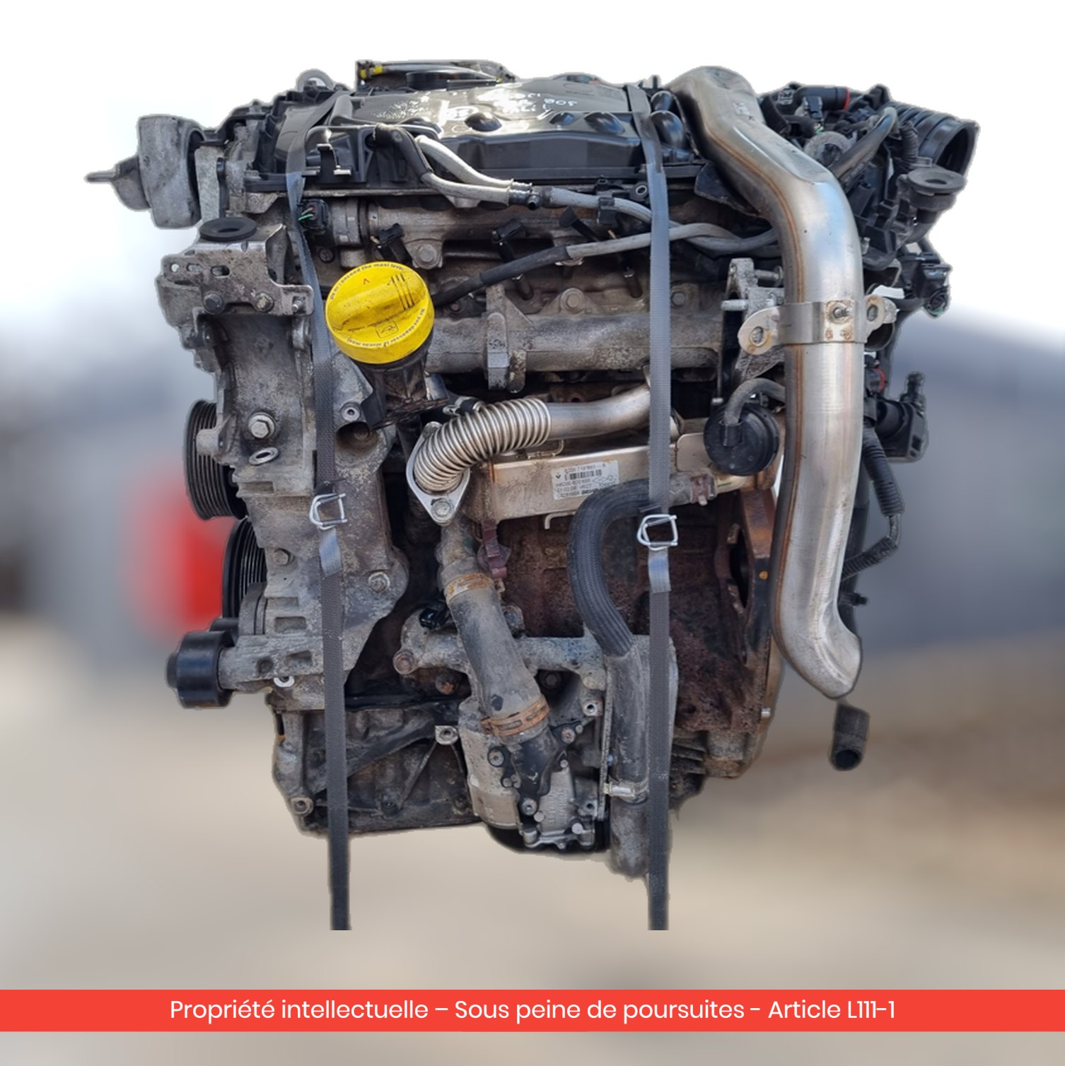 Moteur Renault Laguna III M9R805 M9RJ805 — occasion — vue 3