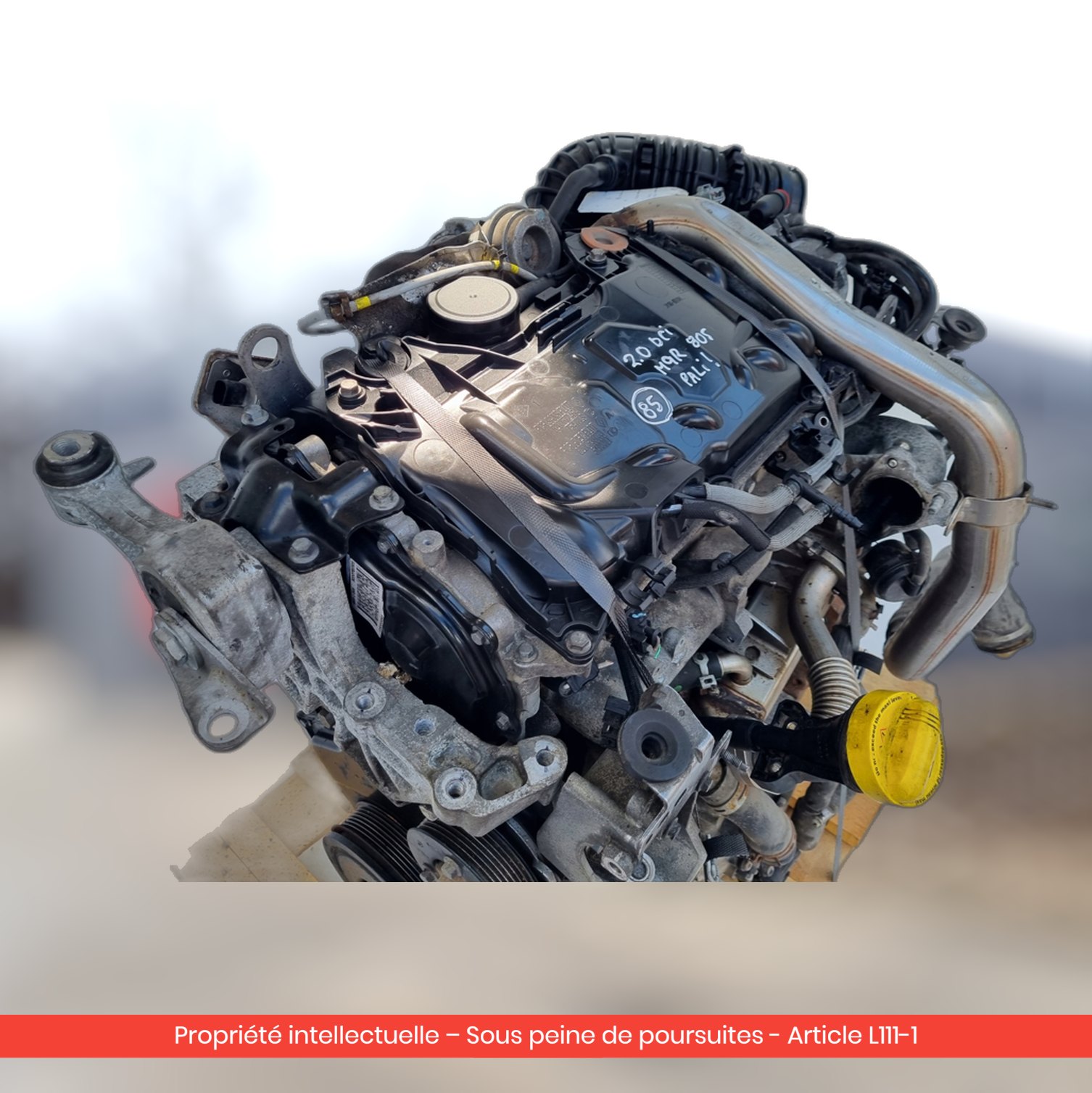 Moteur Renault Laguna III M9R805 M9RJ805 — occasion — vue 4
