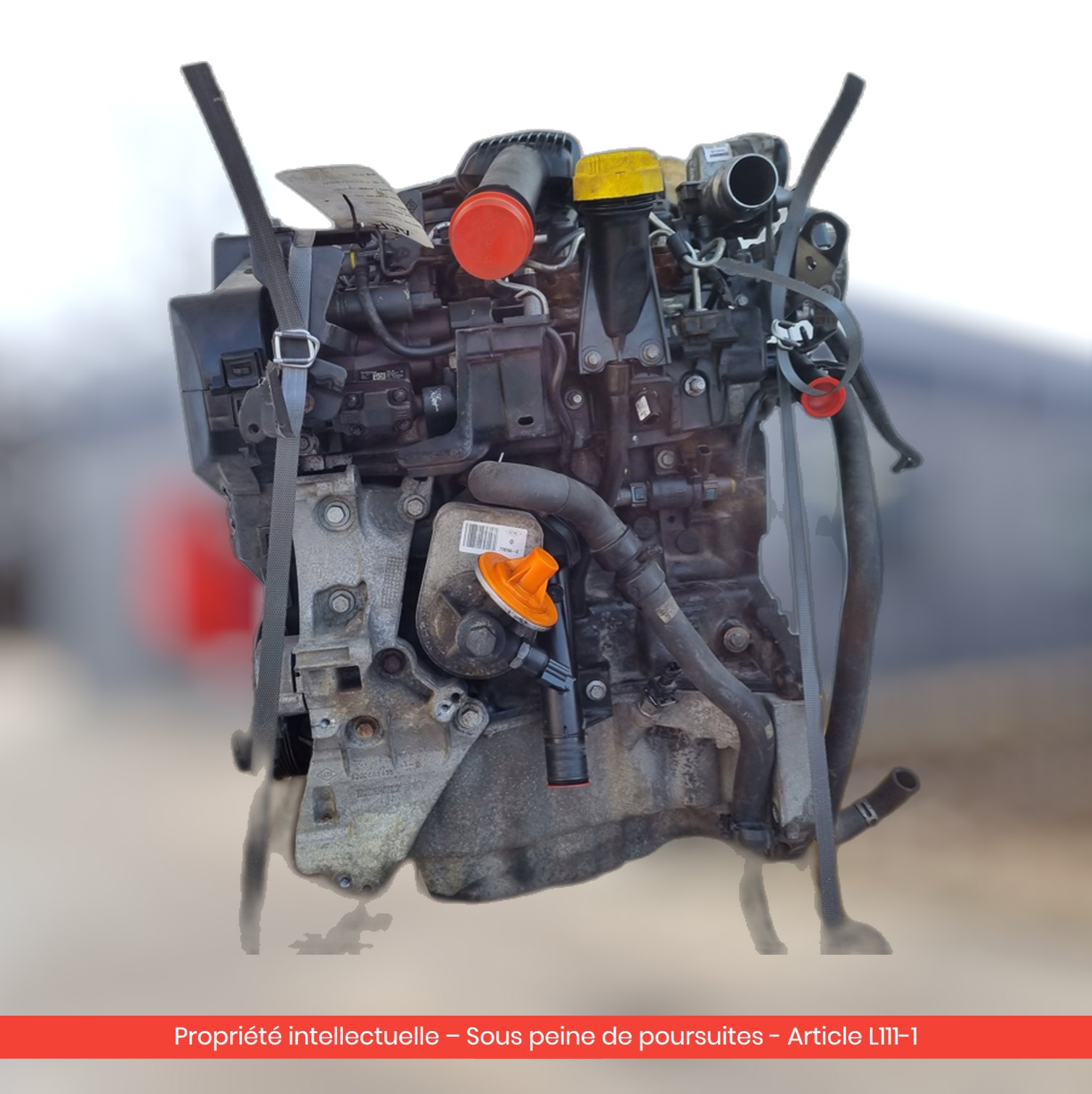 Moteur Renault Kangoo II K9K816 — occasion — vue 3