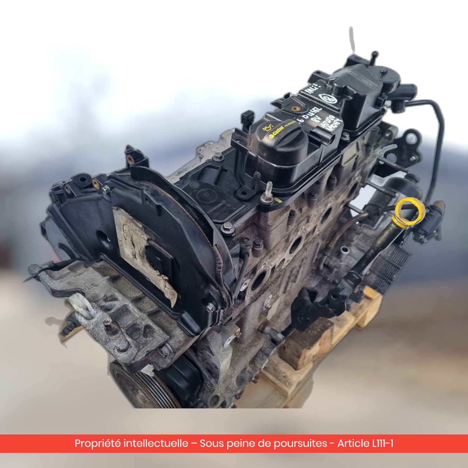 Moteur Volvo C30 D2 D4162T — occasion — vue 4