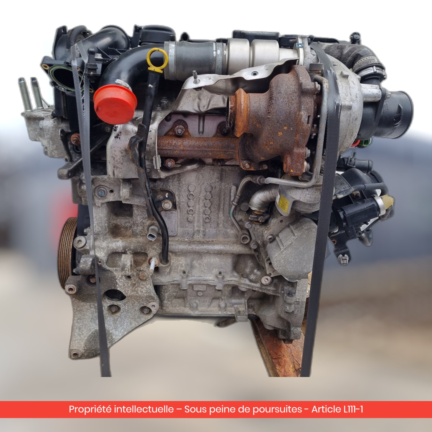 Moteur Mazda 3 II D Y6 Y650 — occasion — vue 2