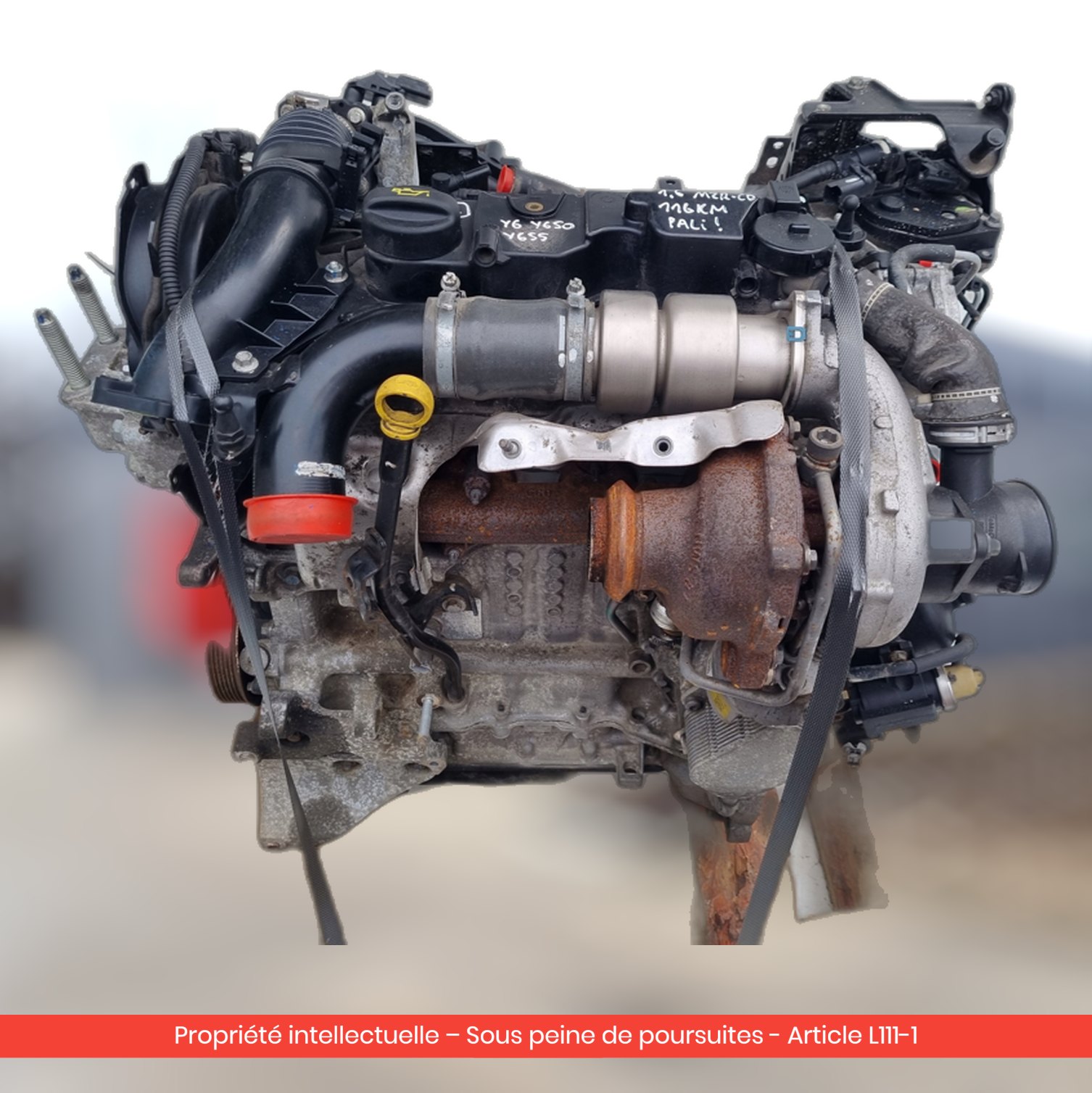 Moteur Mazda 3 II D Y6 Y650 — occasion — vue 3