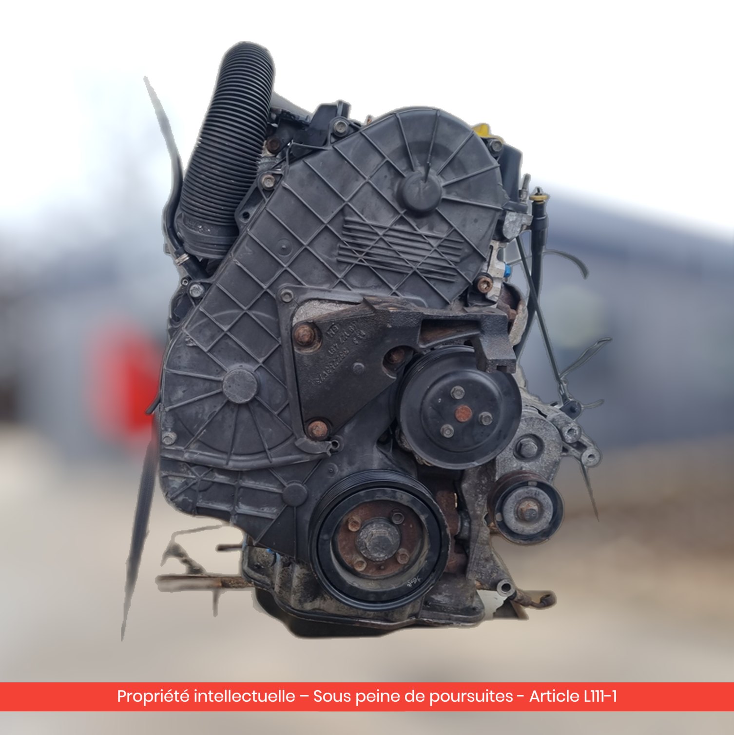 Moteur Opel Combo C DTI Y17DTL — occasion — vue 1