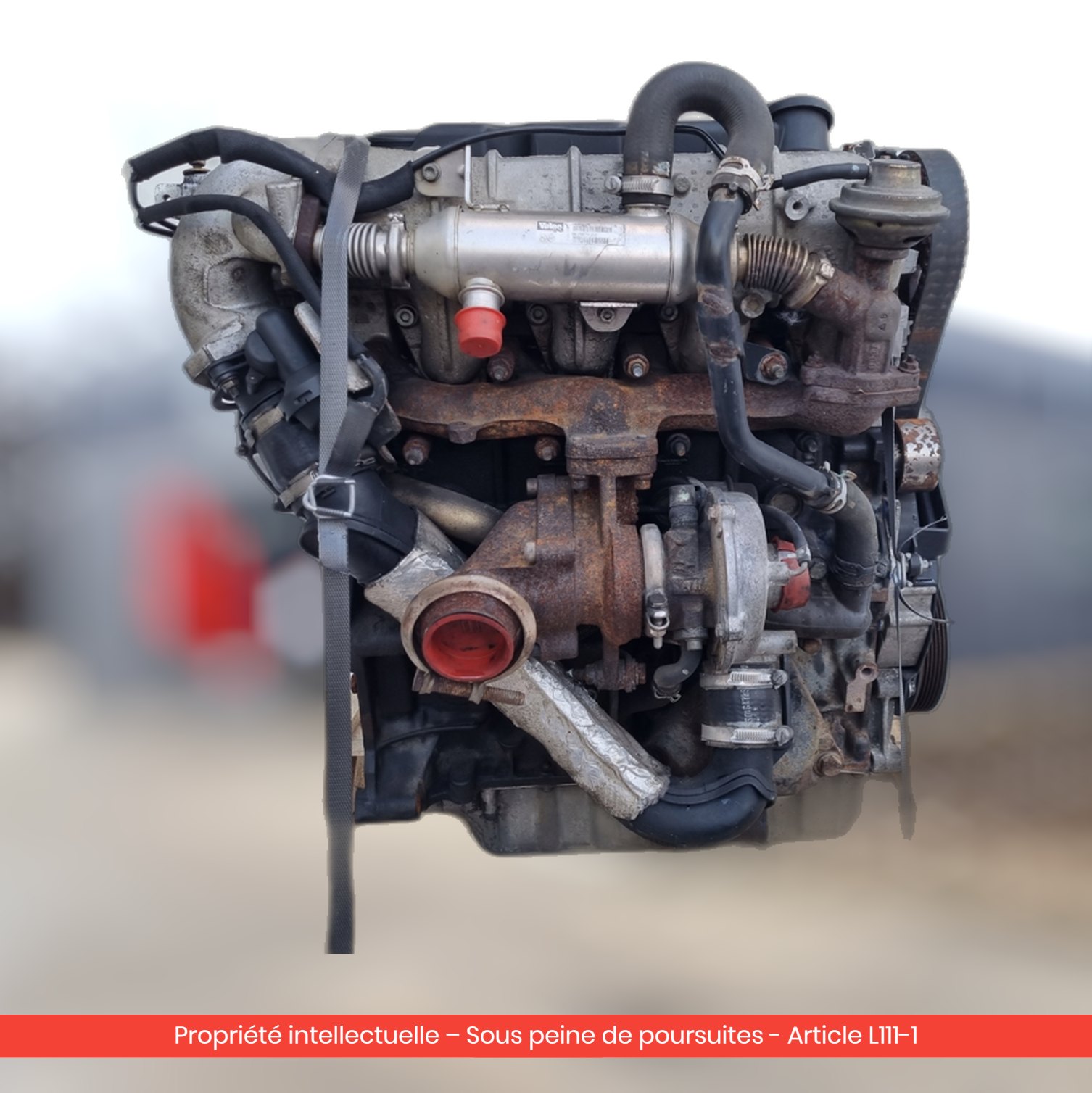 Moteur Peugeot 607 RHS — occasion — vue 2