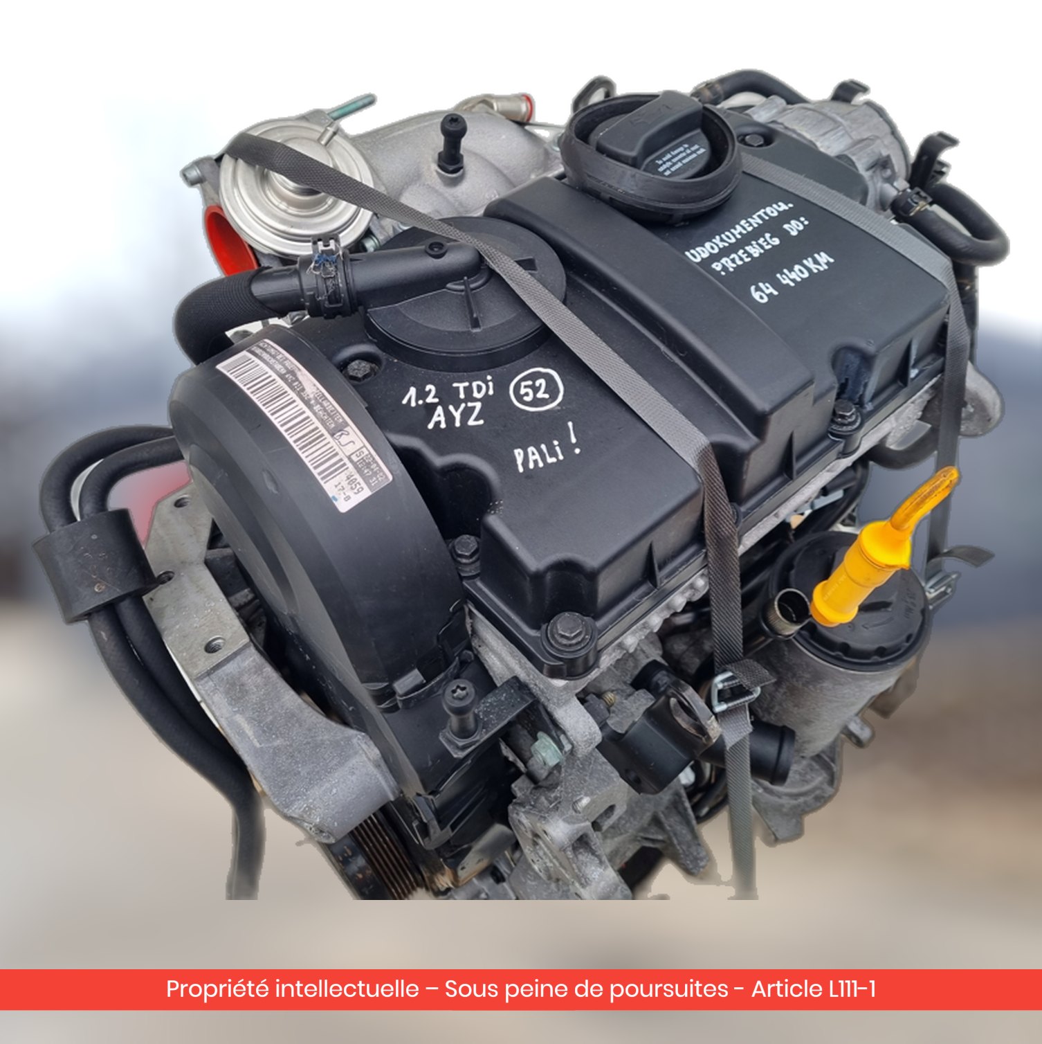 Moteur Volkswagen Lupo AYZ — occasion — vue 2