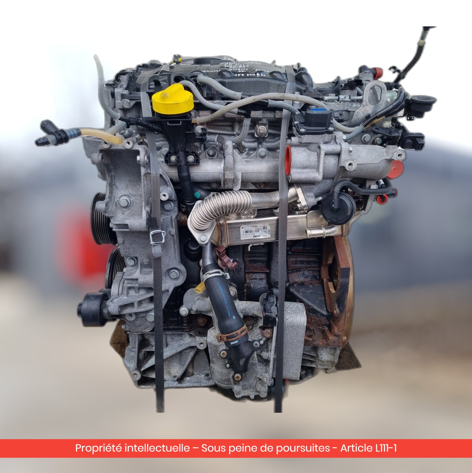 Moteur Renault Laguna III M9R845 M9R2845 — occasion — vue 1