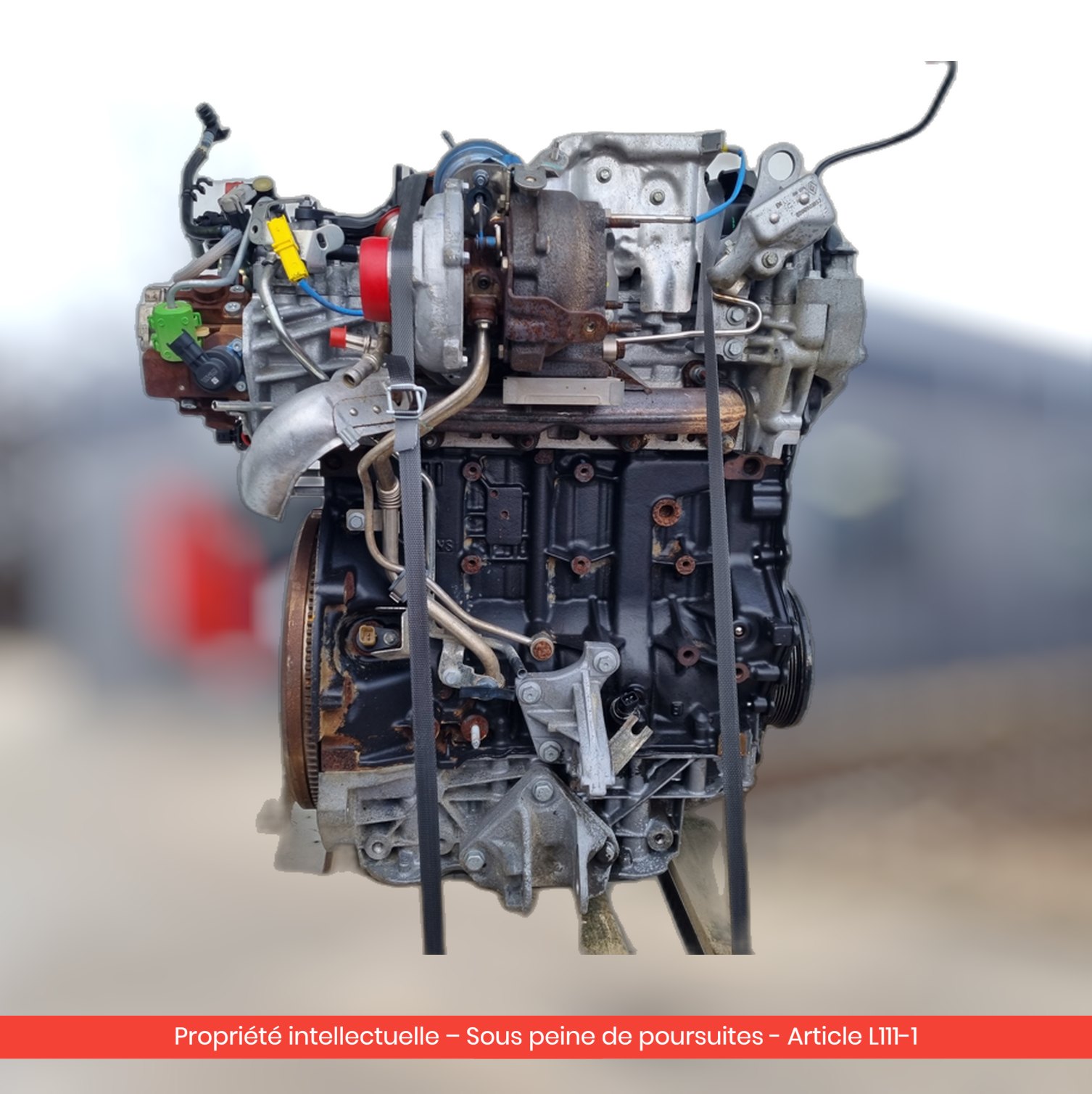 Moteur Renault Laguna III M9R845 M9R2845 — occasion — vue 2