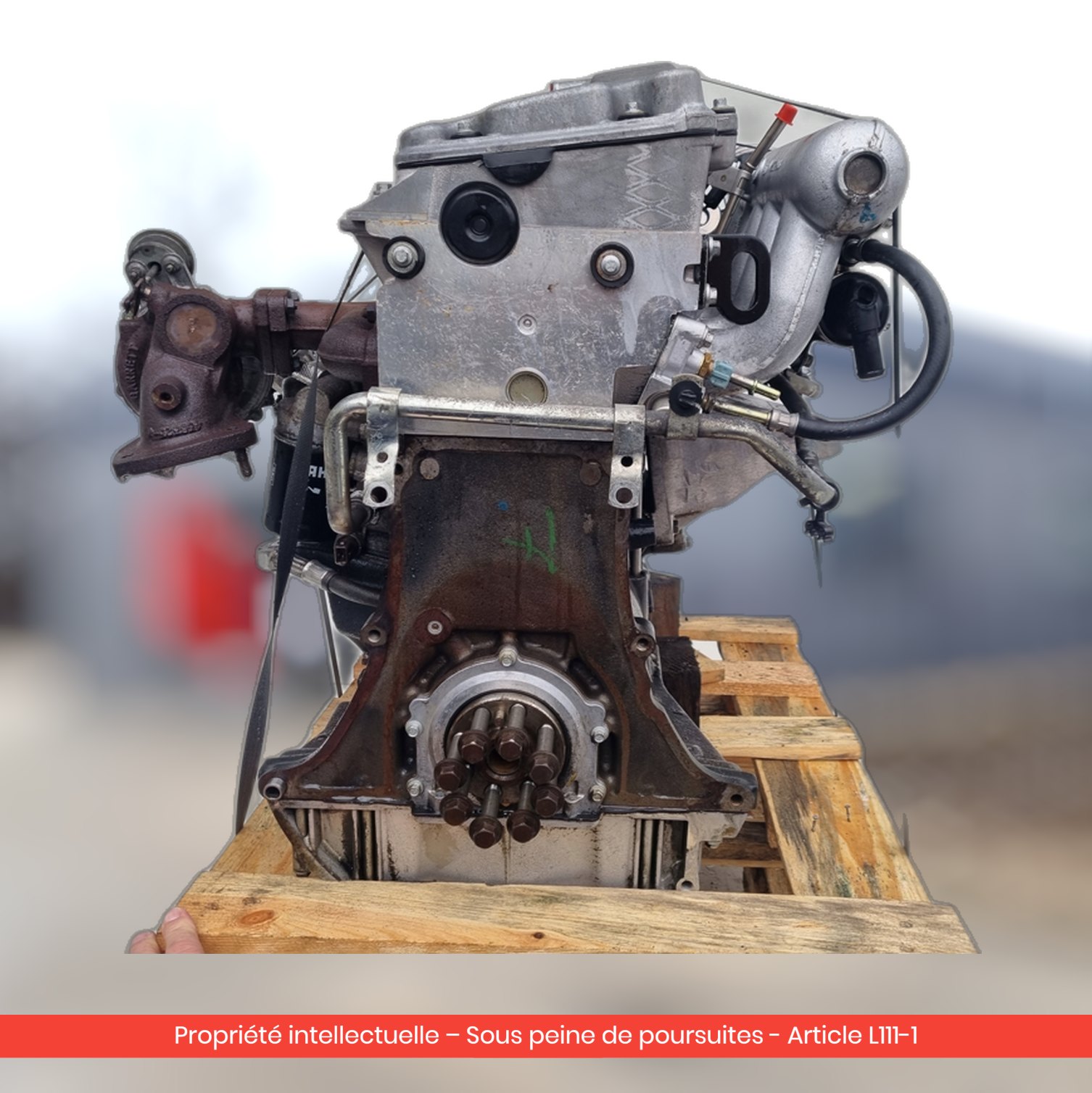Moteur Land Rover / Rover Defender L316 TD5 15P — occasion — vue 3
