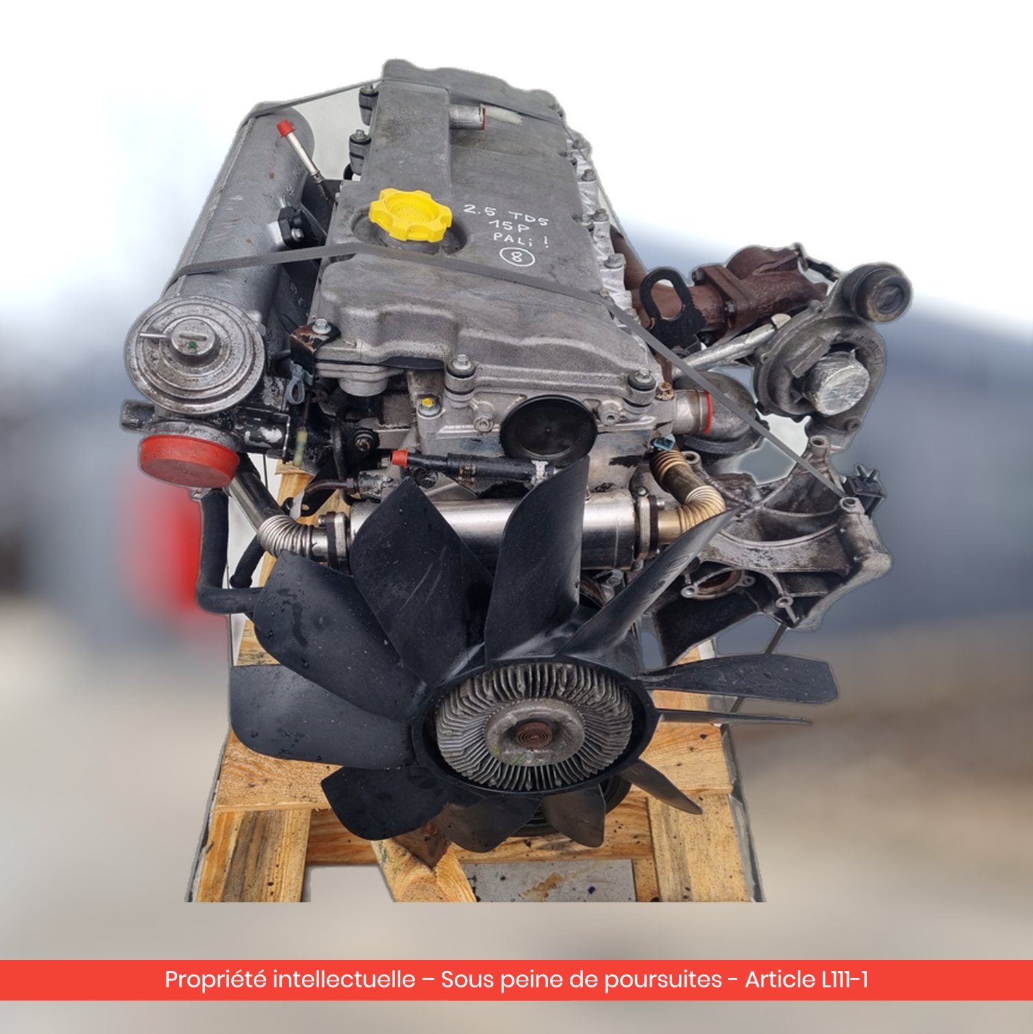 Moteur Land Rover / Rover Defender L316 TD5 15P — occasion — vue 4