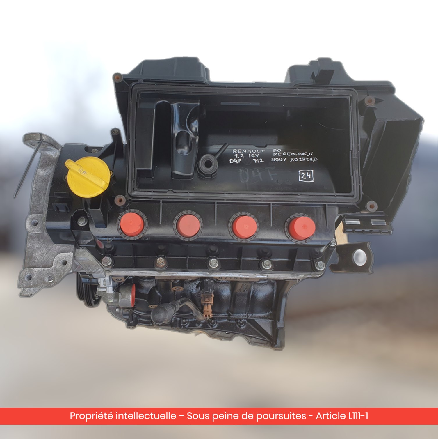 Moteur Renault Kangoo D4F712 — occasion — vue 4